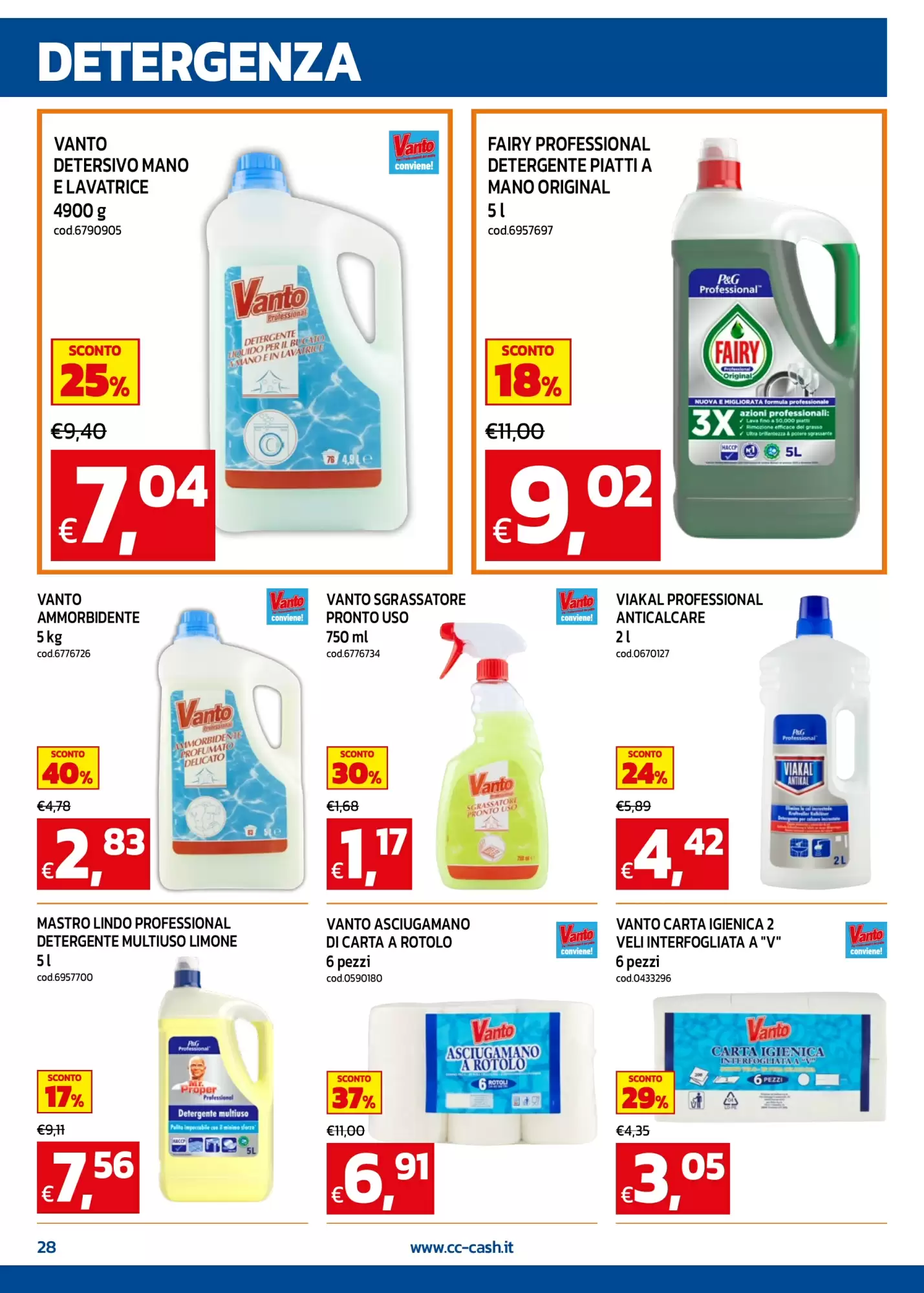 Volantino promozionale C+C maxigross  valide dal 19/10/2026 - Pagina 28.