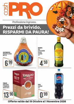 Volantino promozionale Cash pro  valide dal 19/10/2026