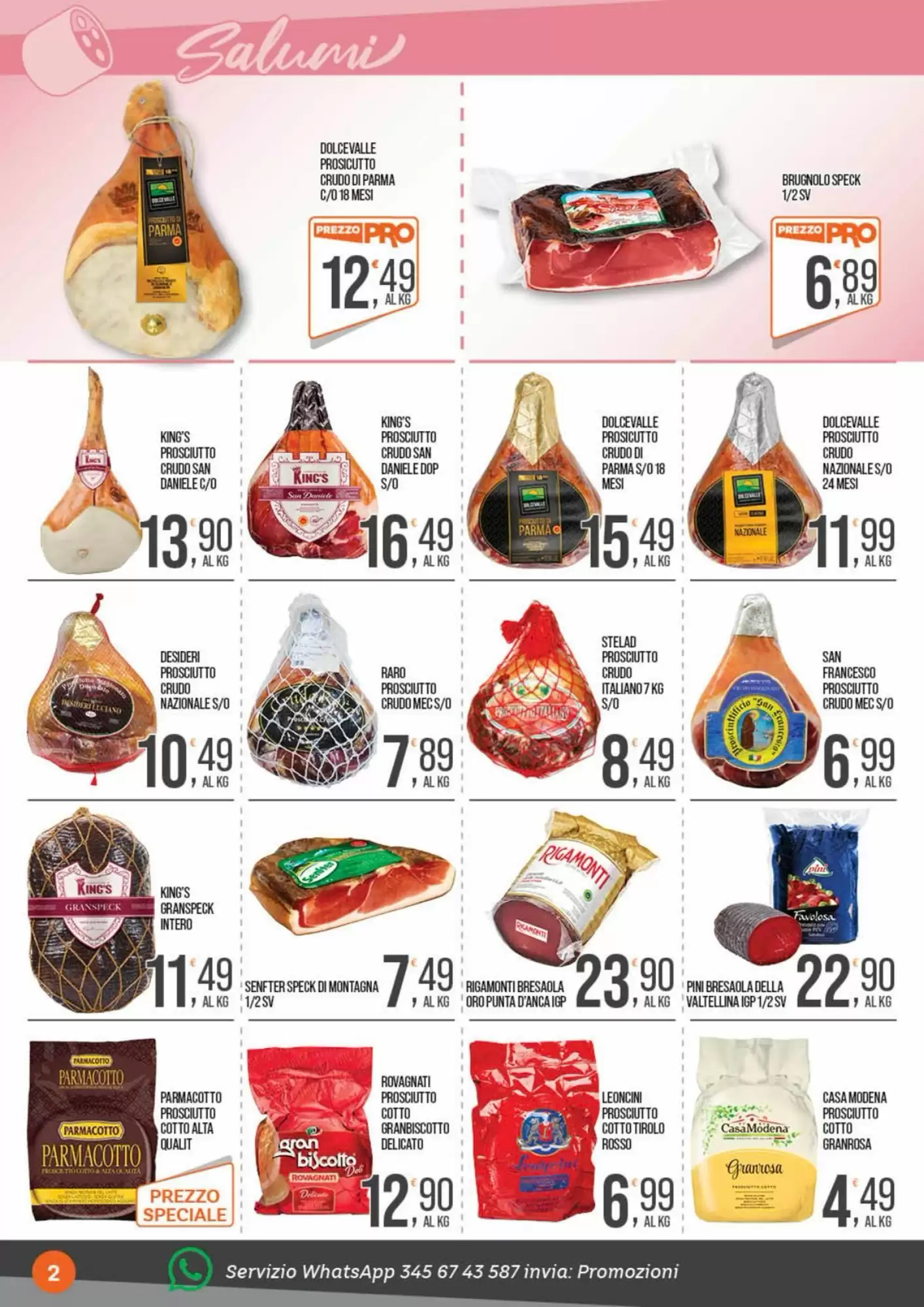 Volantino promozionale Cash pro  valide dal 19/10/2026 - Pagina 2.