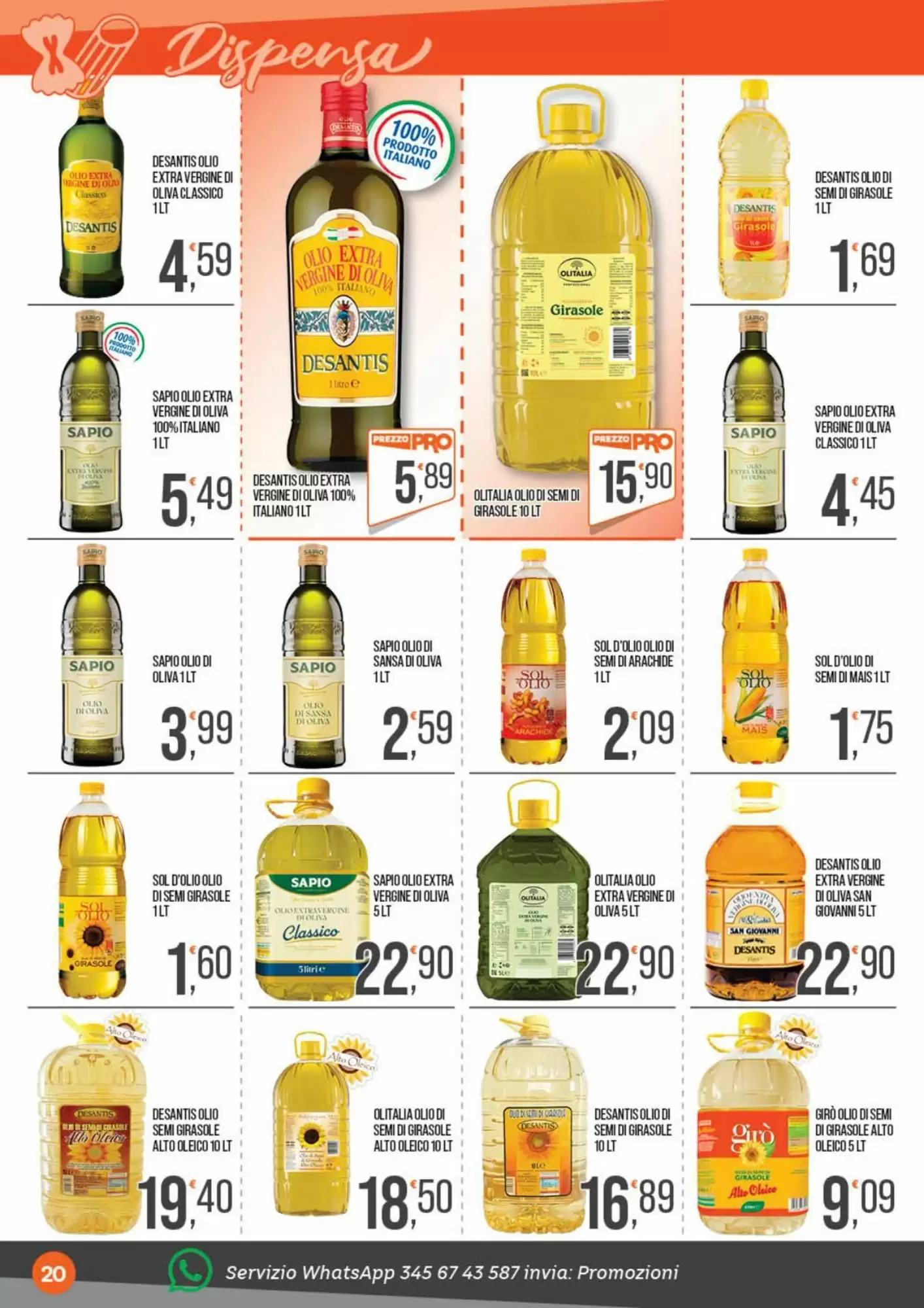 Volantino promozionale Cash pro  valide dal 19/10/2026 - Pagina 20.