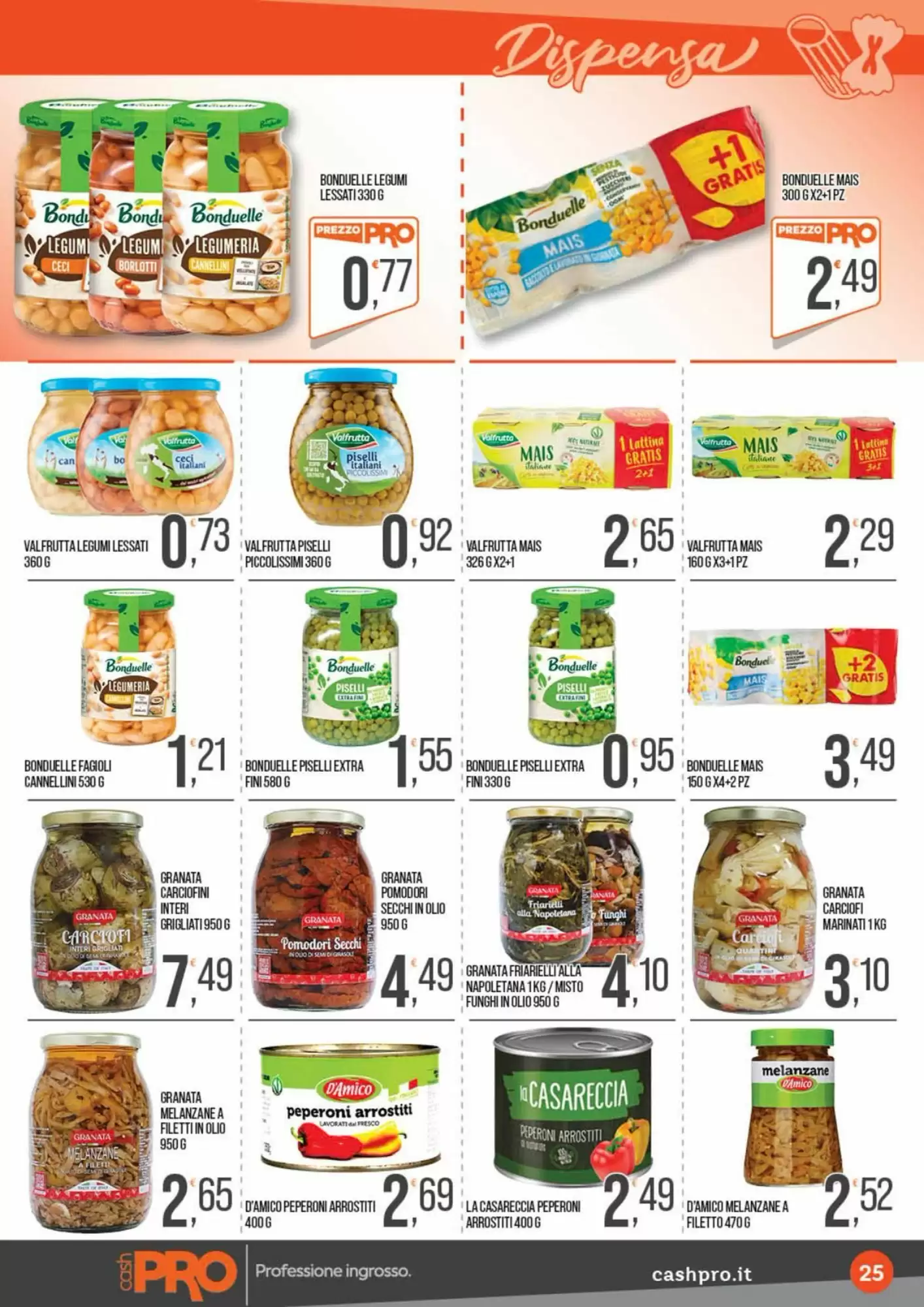 Volantino promozionale Cash pro  valide dal 19/10/2026 - Pagina 25.