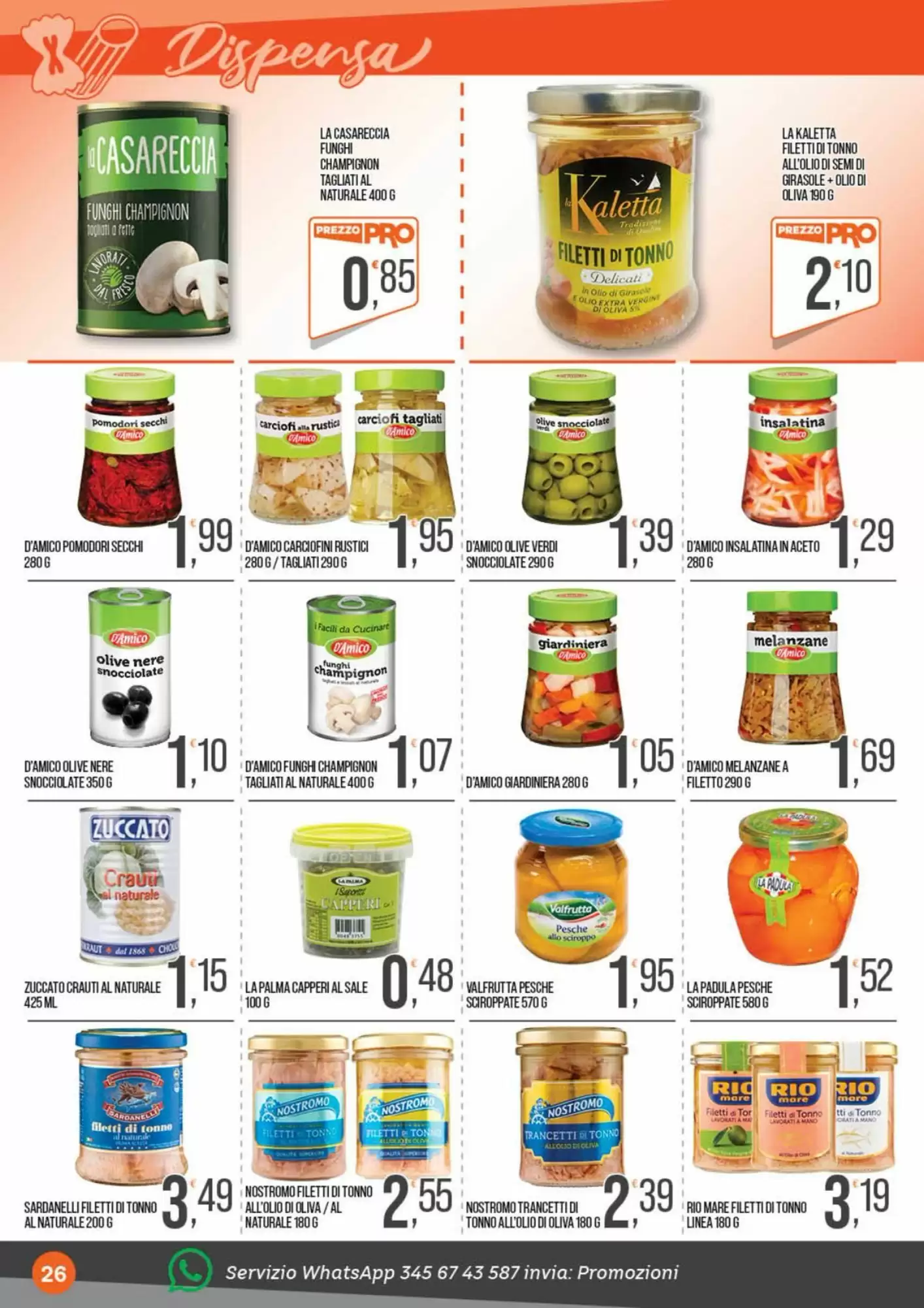 Volantino promozionale Cash pro  valide dal 19/10/2026 - Pagina 26.