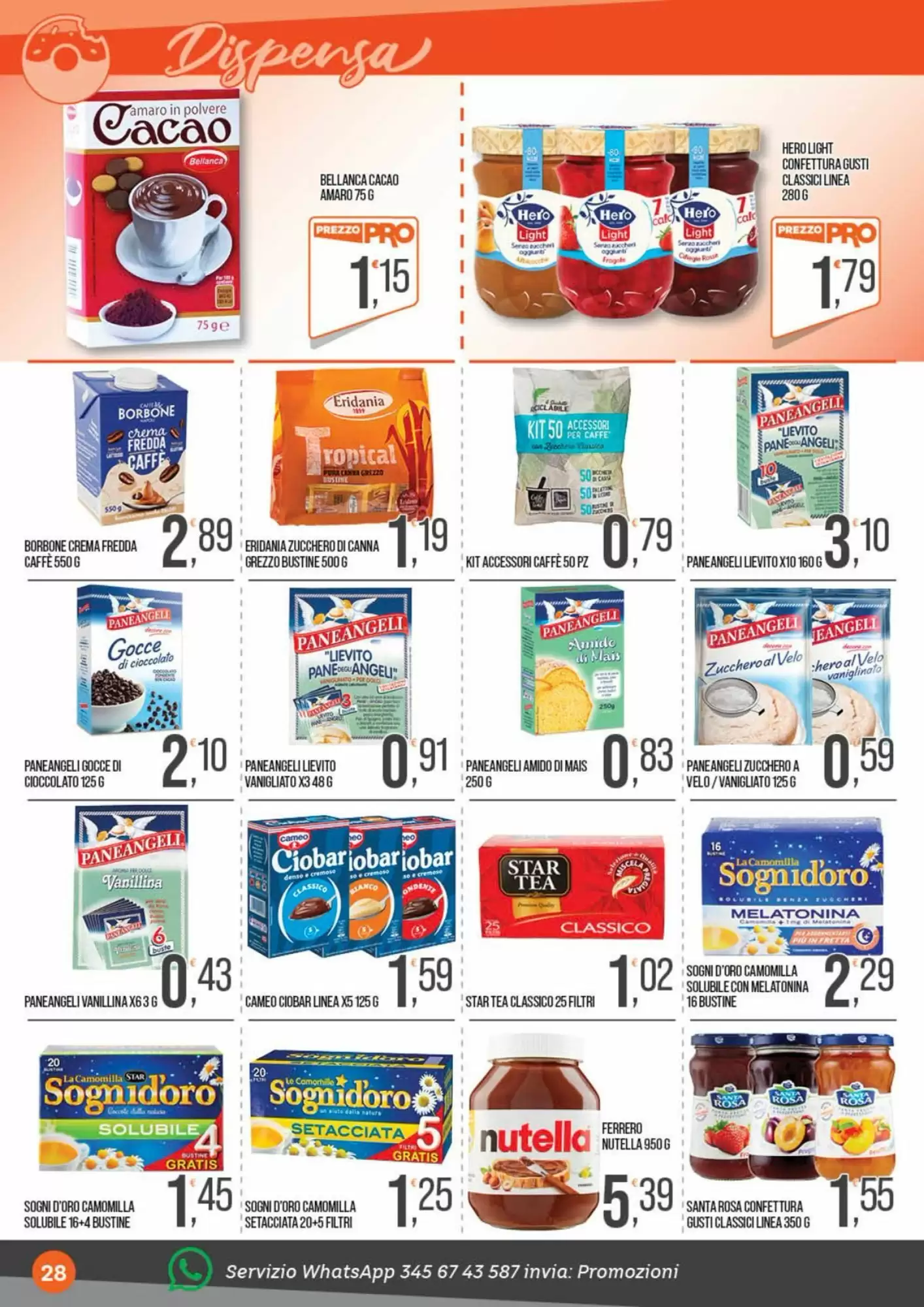 Volantino promozionale Cash pro  valide dal 19/10/2026 - Pagina 28.