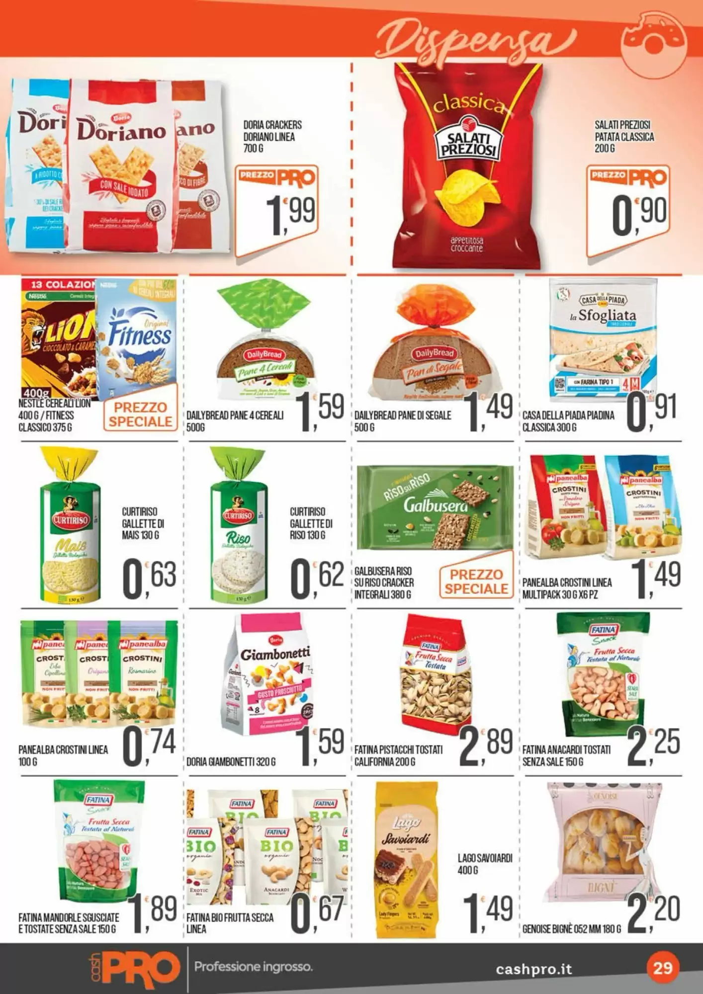 Volantino promozionale Cash pro  valide dal 19/10/2026 - Pagina 29.