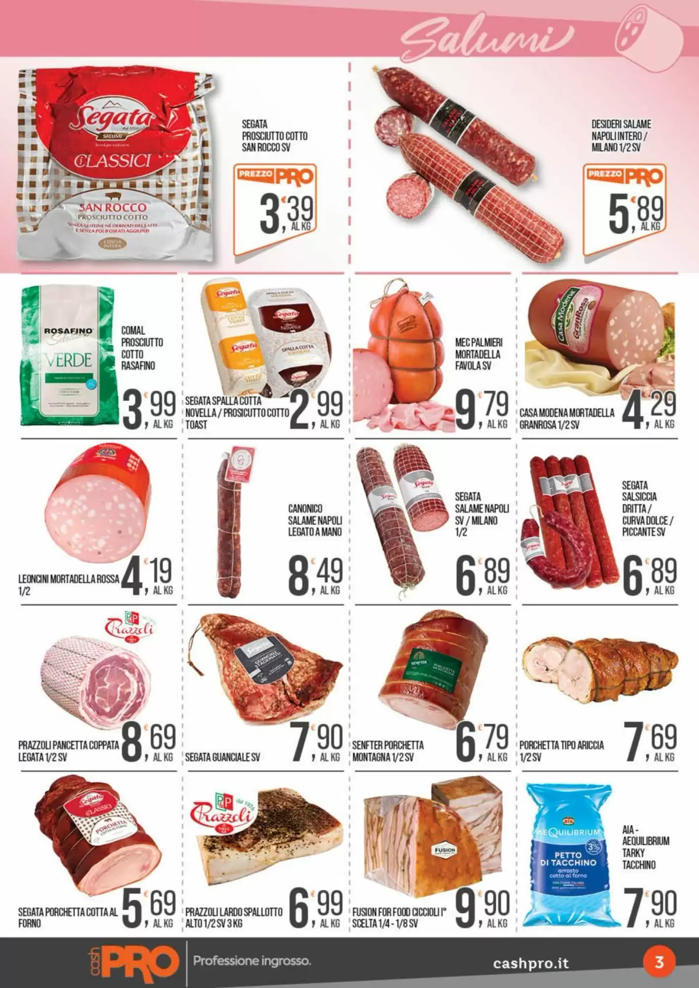 Volantino promozionale Cash pro  valide dal 19/10/2026 - Pagina 3.