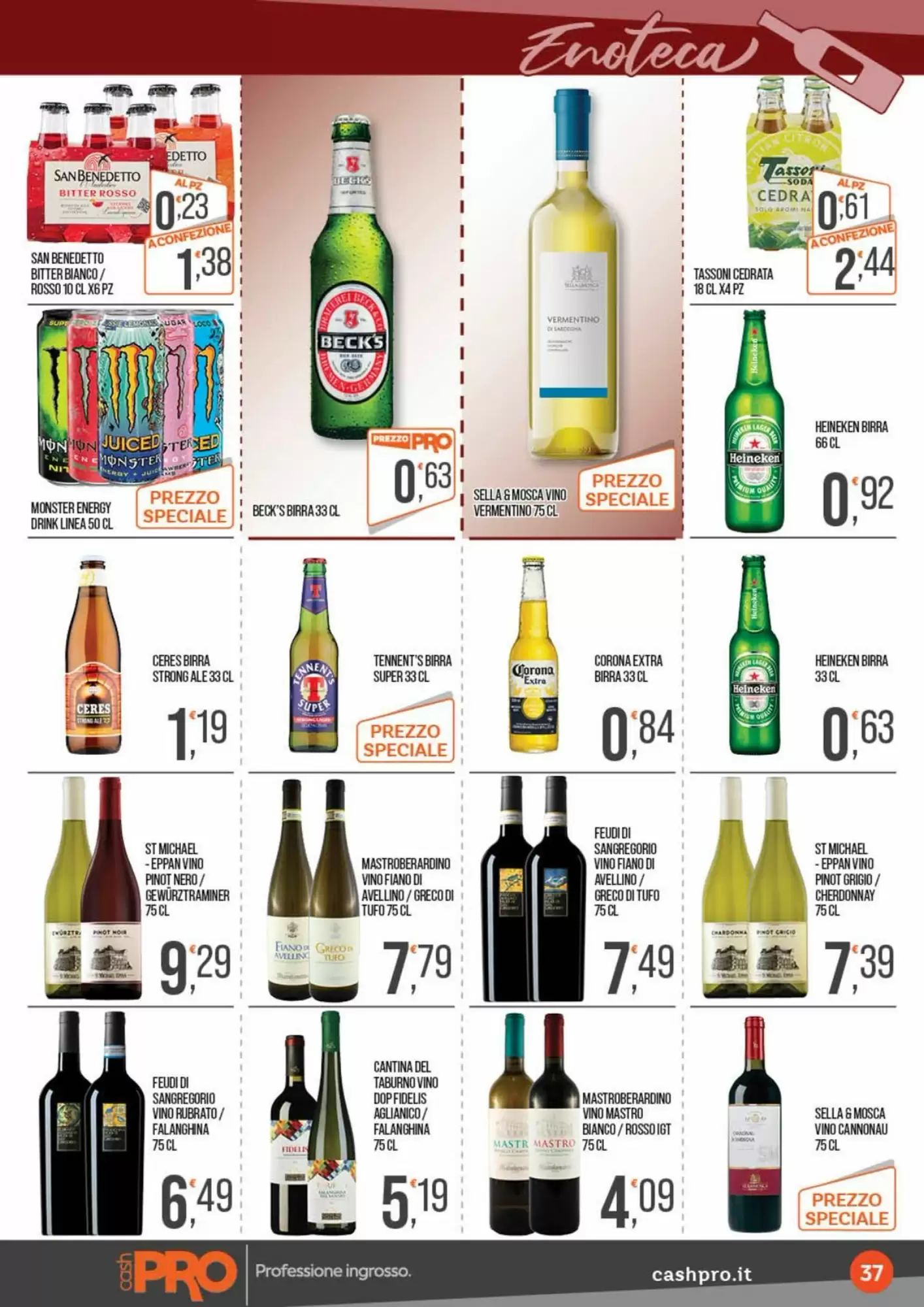 Volantino promozionale Cash pro  valide dal 19/10/2026 - Pagina 37.