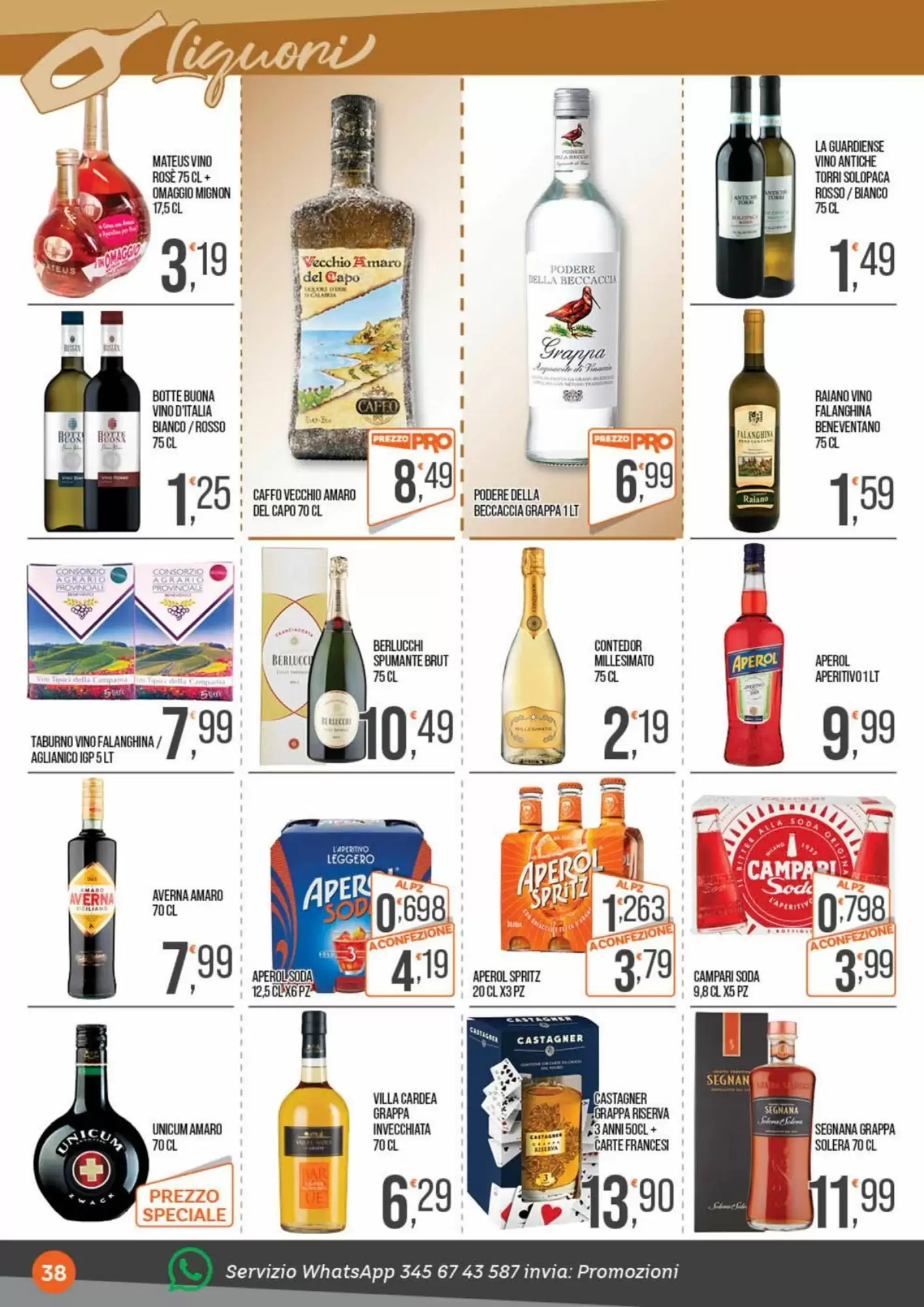 Volantino promozionale Cash pro  valide dal 19/10/2026 - Pagina 38.