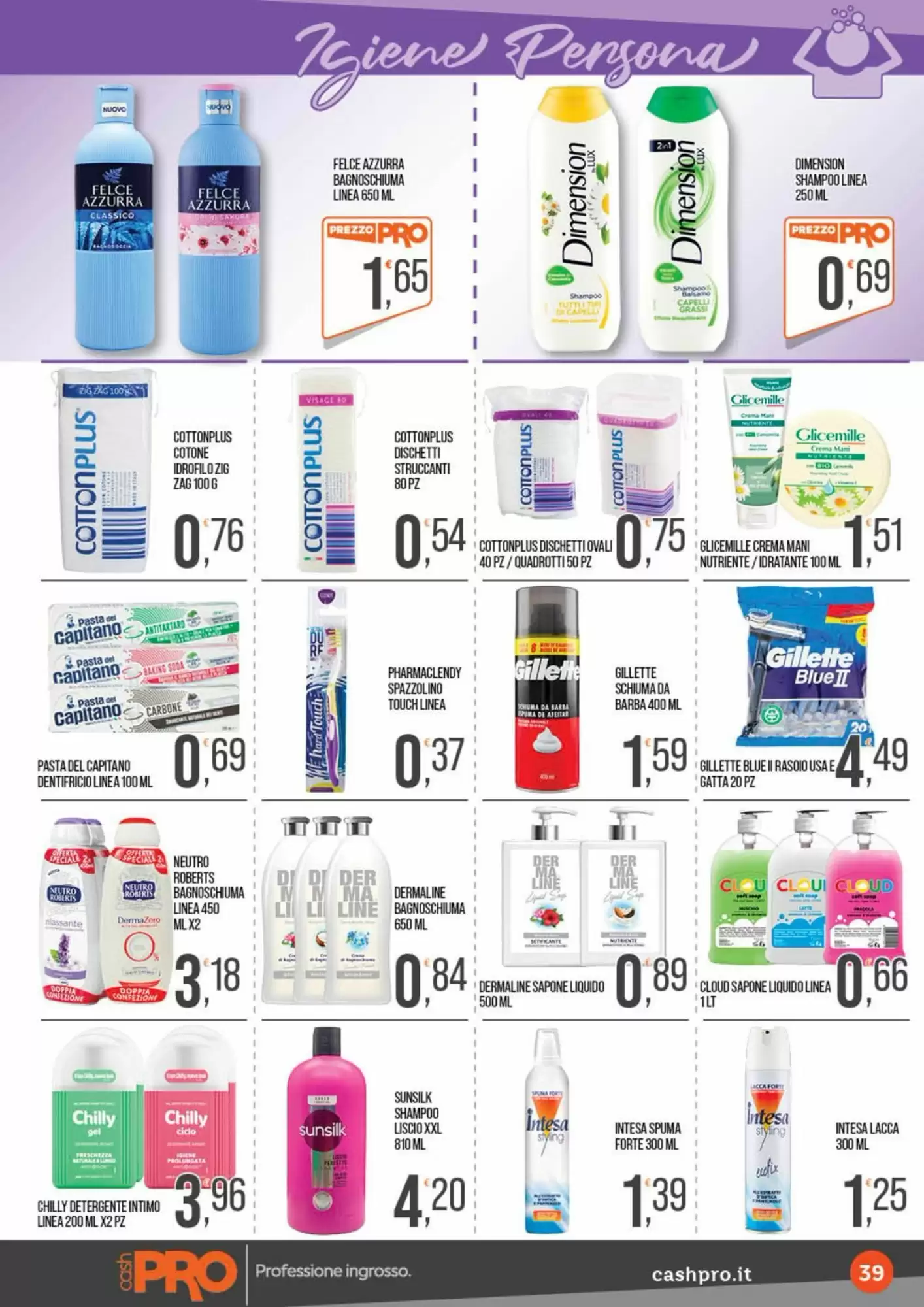 Volantino promozionale Cash pro  valide dal 19/10/2026 - Pagina 39.