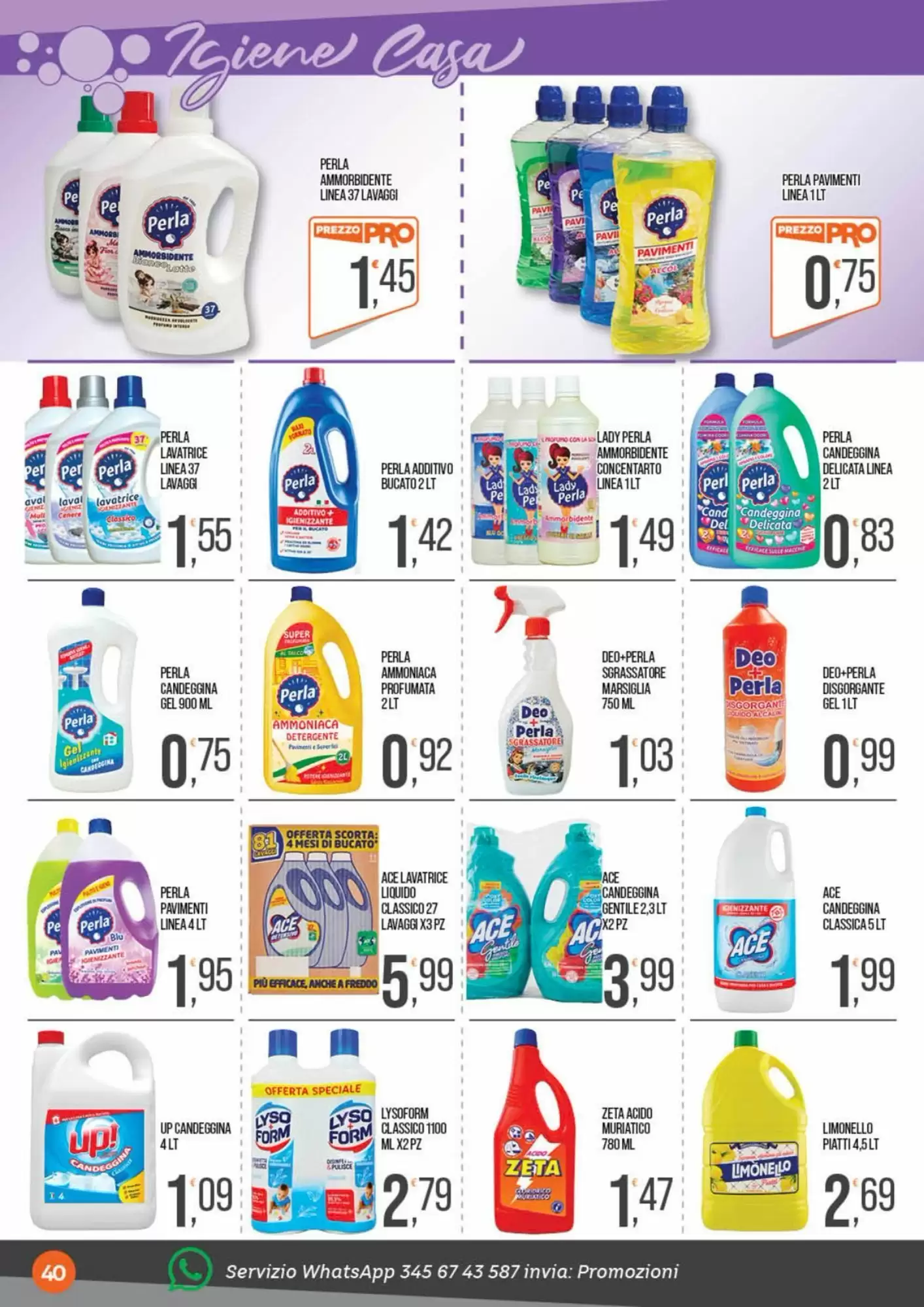 Volantino promozionale Cash pro  valide dal 19/10/2026 - Pagina 40.