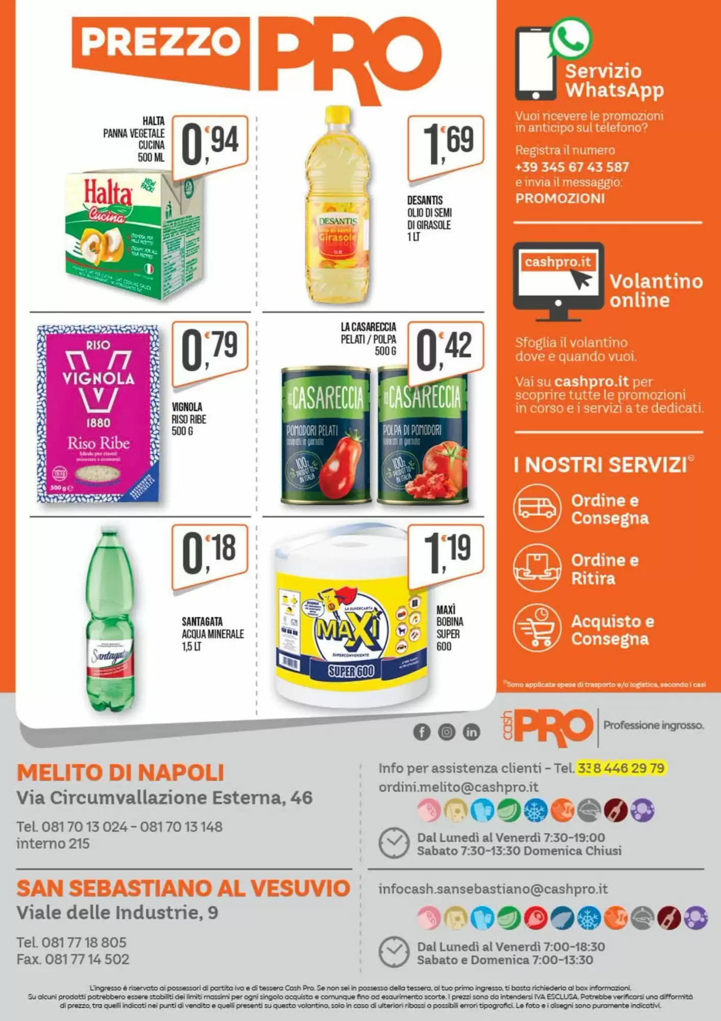 Volantino promozionale Cash pro  valide dal 19/10/2026 - Pagina 44.