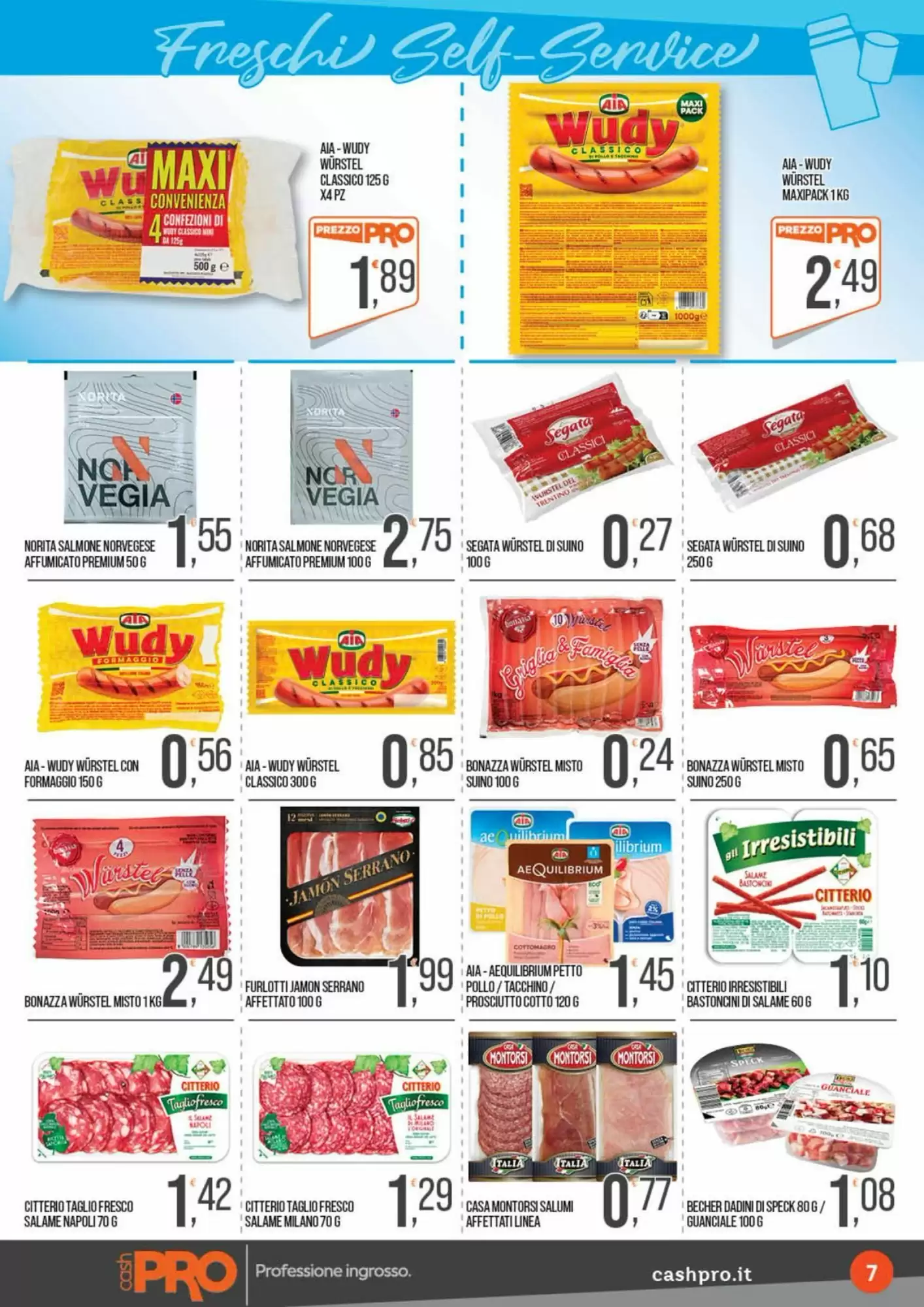 Volantino promozionale Cash pro  valide dal 19/10/2026 - Pagina 7.