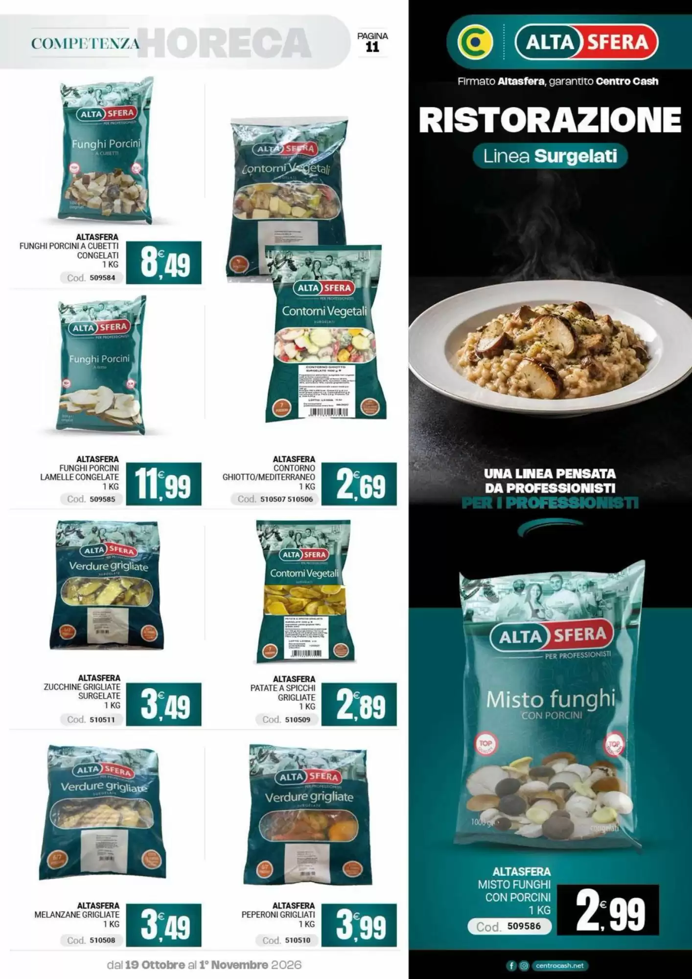 Volantino promozionale Centro Cash  valide dal 19/10/2026 - Pagina 11.