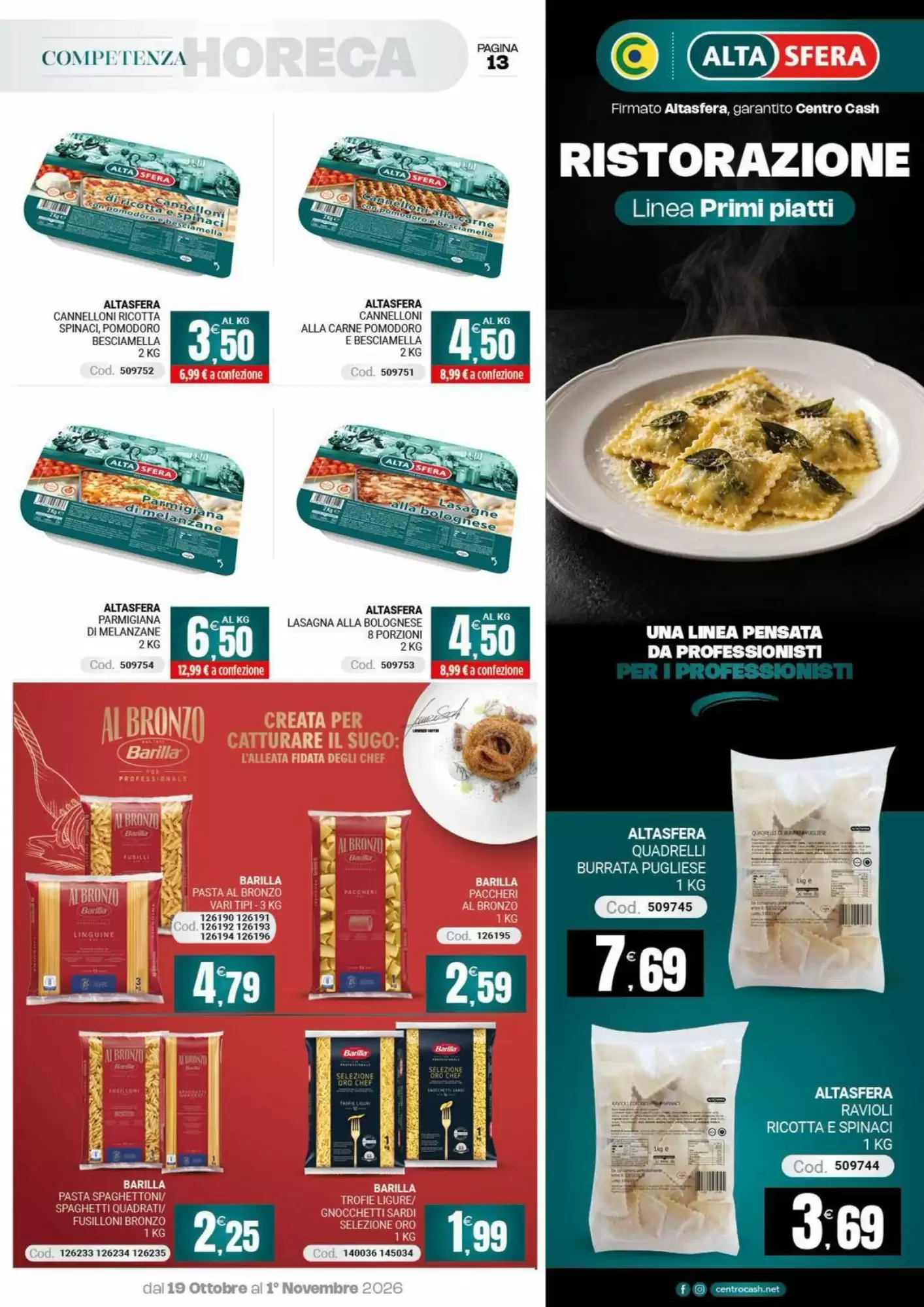 Volantino promozionale Centro Cash  valide dal 19/10/2026 - Pagina 13.