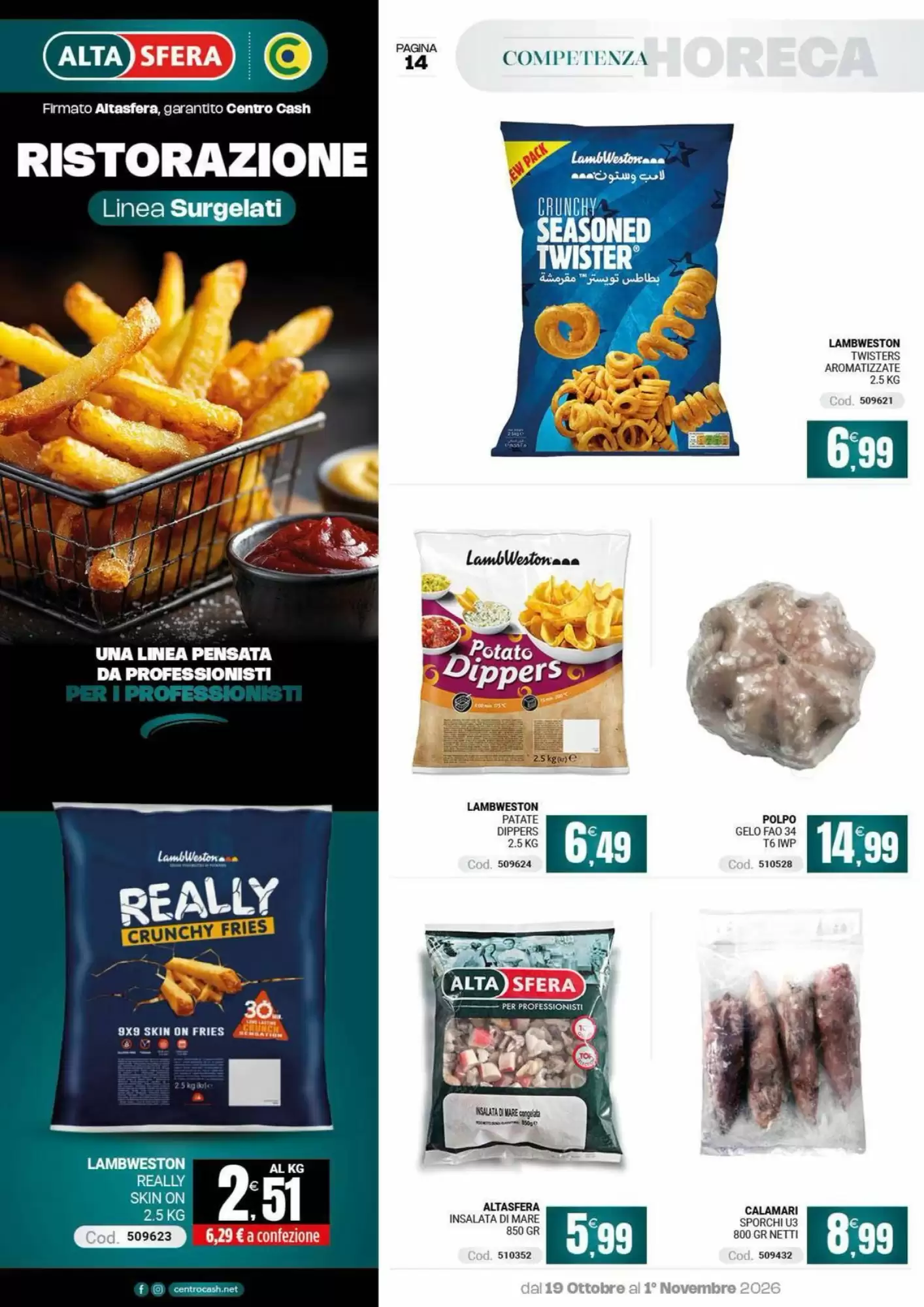 Volantino promozionale Centro Cash  valide dal 19/10/2026 - Pagina 14.