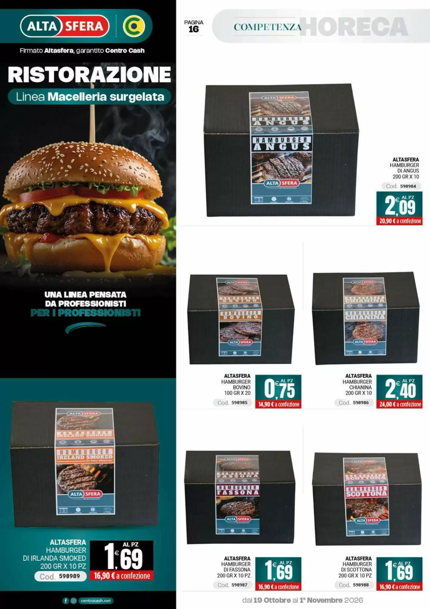 Volantino promozionale Centro Cash  valide dal 19/10/2026 - Pagina 16.