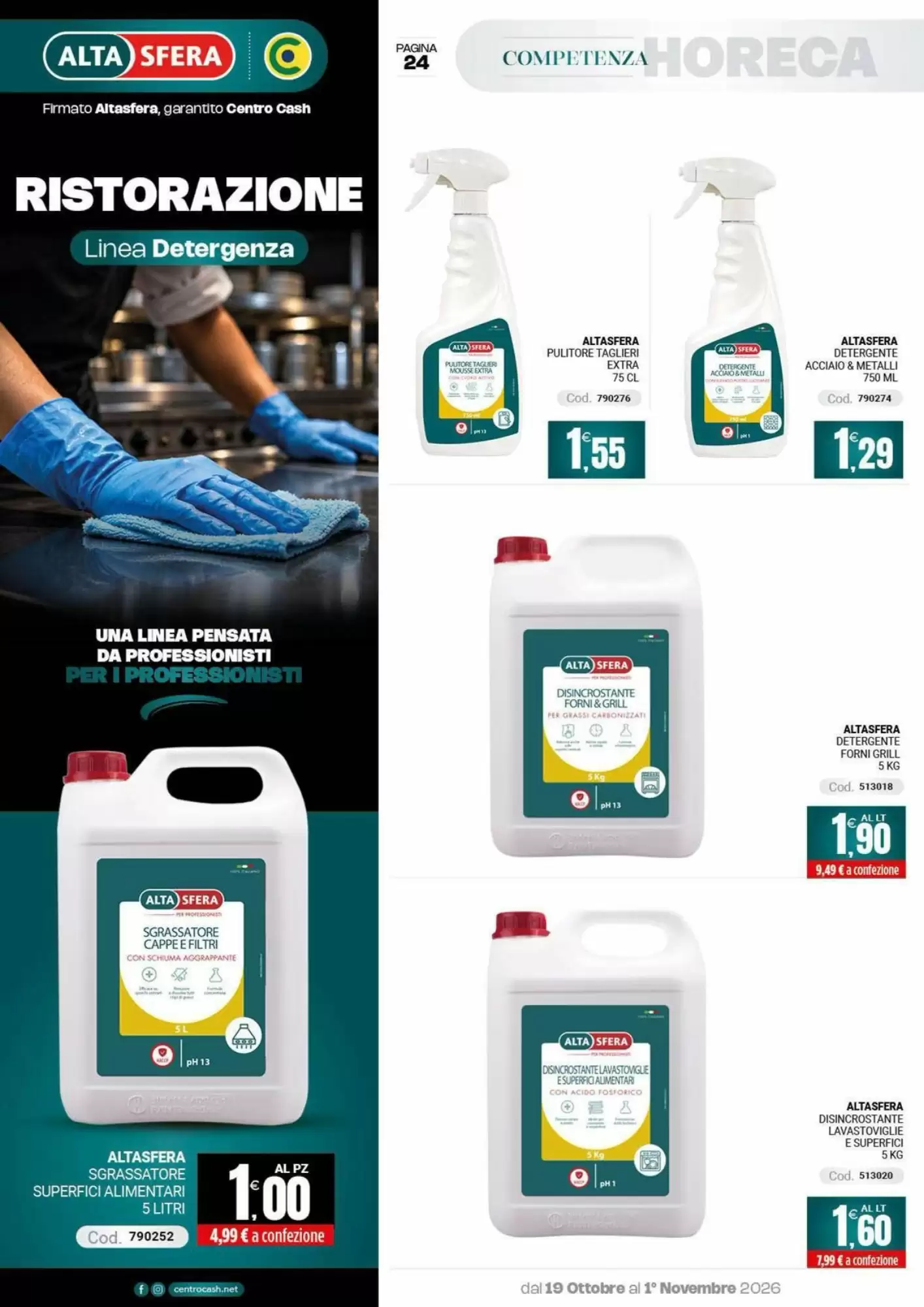 Volantino promozionale Centro Cash  valide dal 19/10/2026 - Pagina 24.