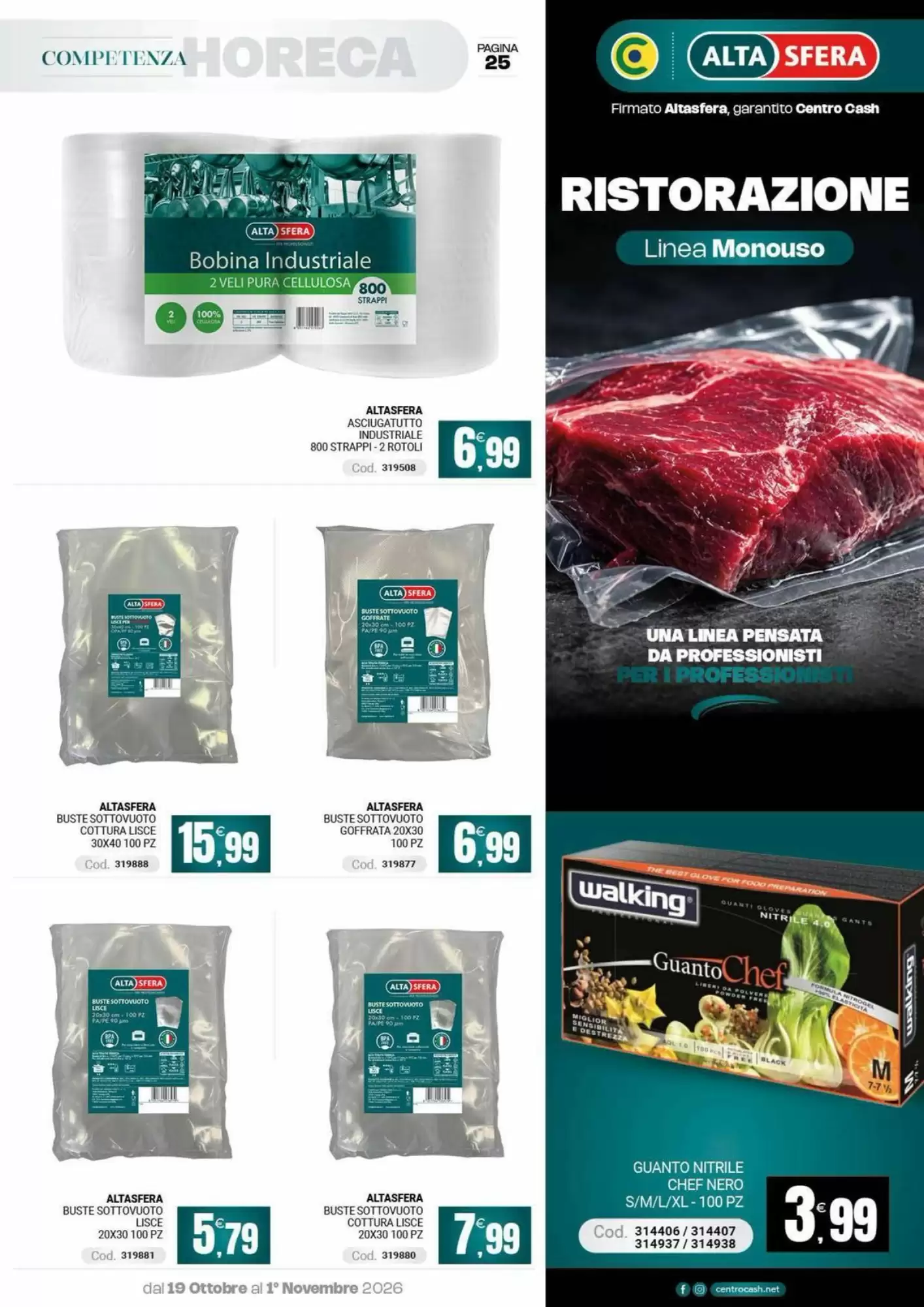 Volantino promozionale Centro Cash  valide dal 19/10/2026 - Pagina 25.