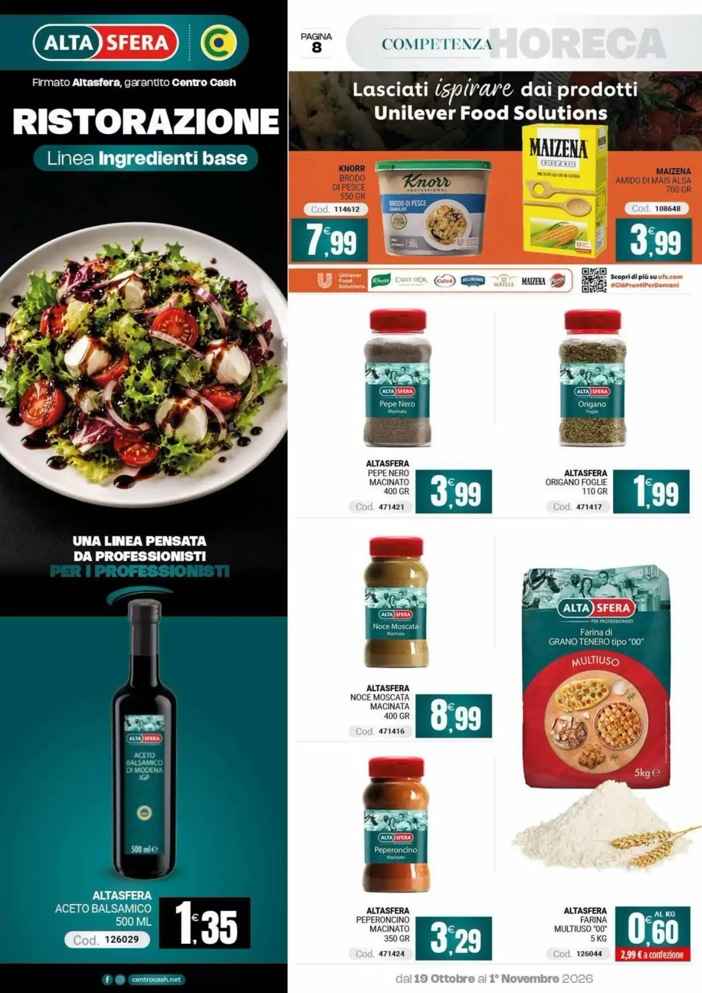Volantino promozionale Centro Cash  valide dal 19/10/2026 - Pagina 8.