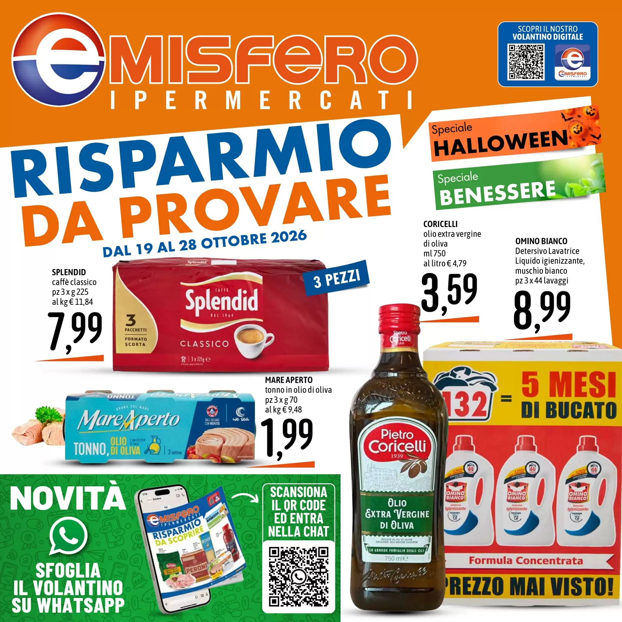 Volantino promozionale Emisfero valide dal 19/10/2026 - Pagina 1.