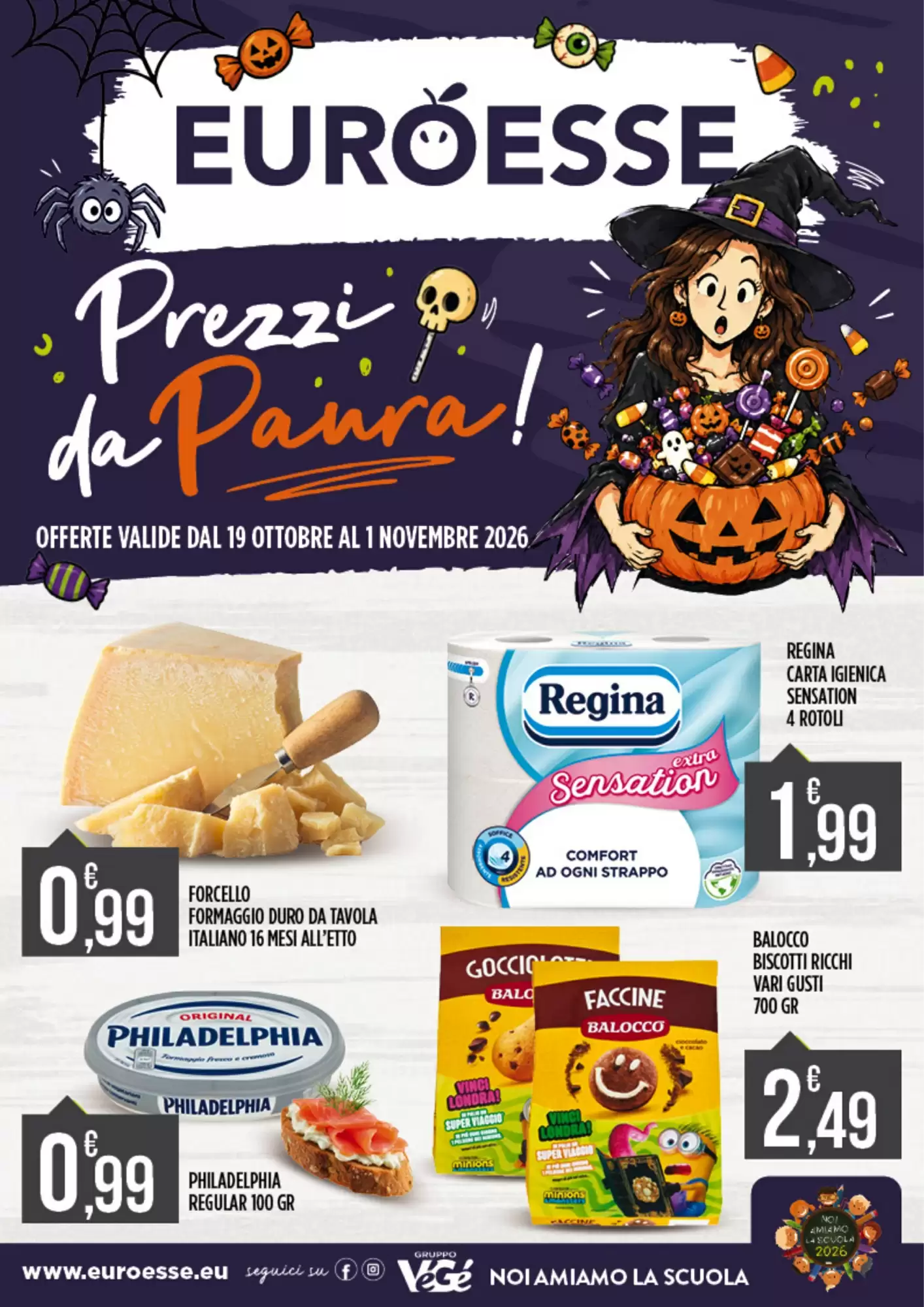 Volantino promozionale Euroesse valide dal 19/10/2026 - Pagina 1.