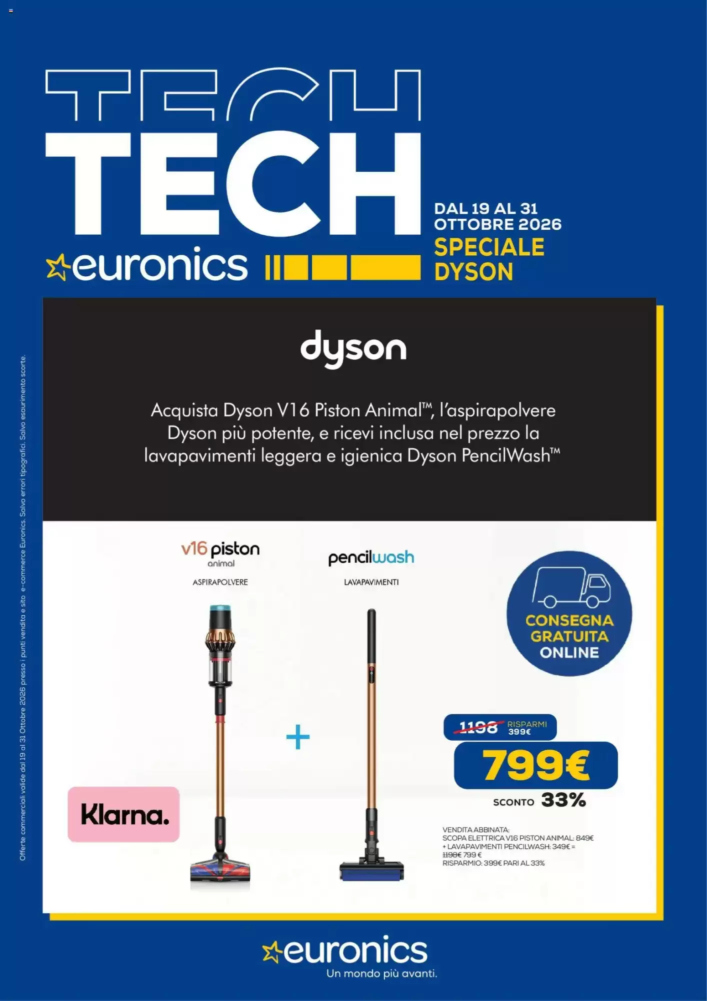 Volantino promozionale Euronics valide dal 19/10/2026 - Pagina 1.