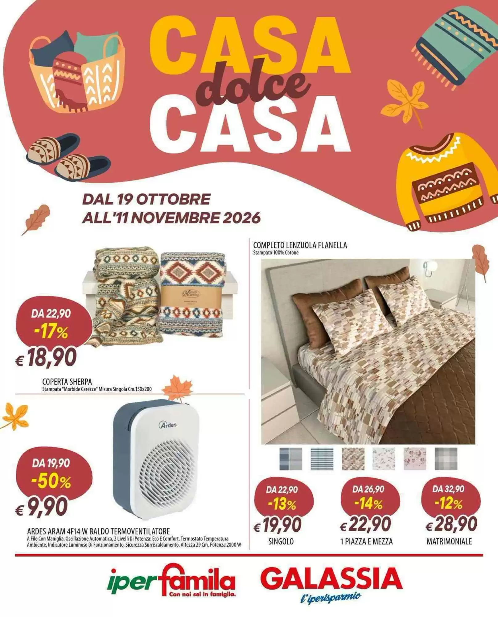 Volantino promozionale Galassia  valide dal 19/10/2026 - Pagina 1.