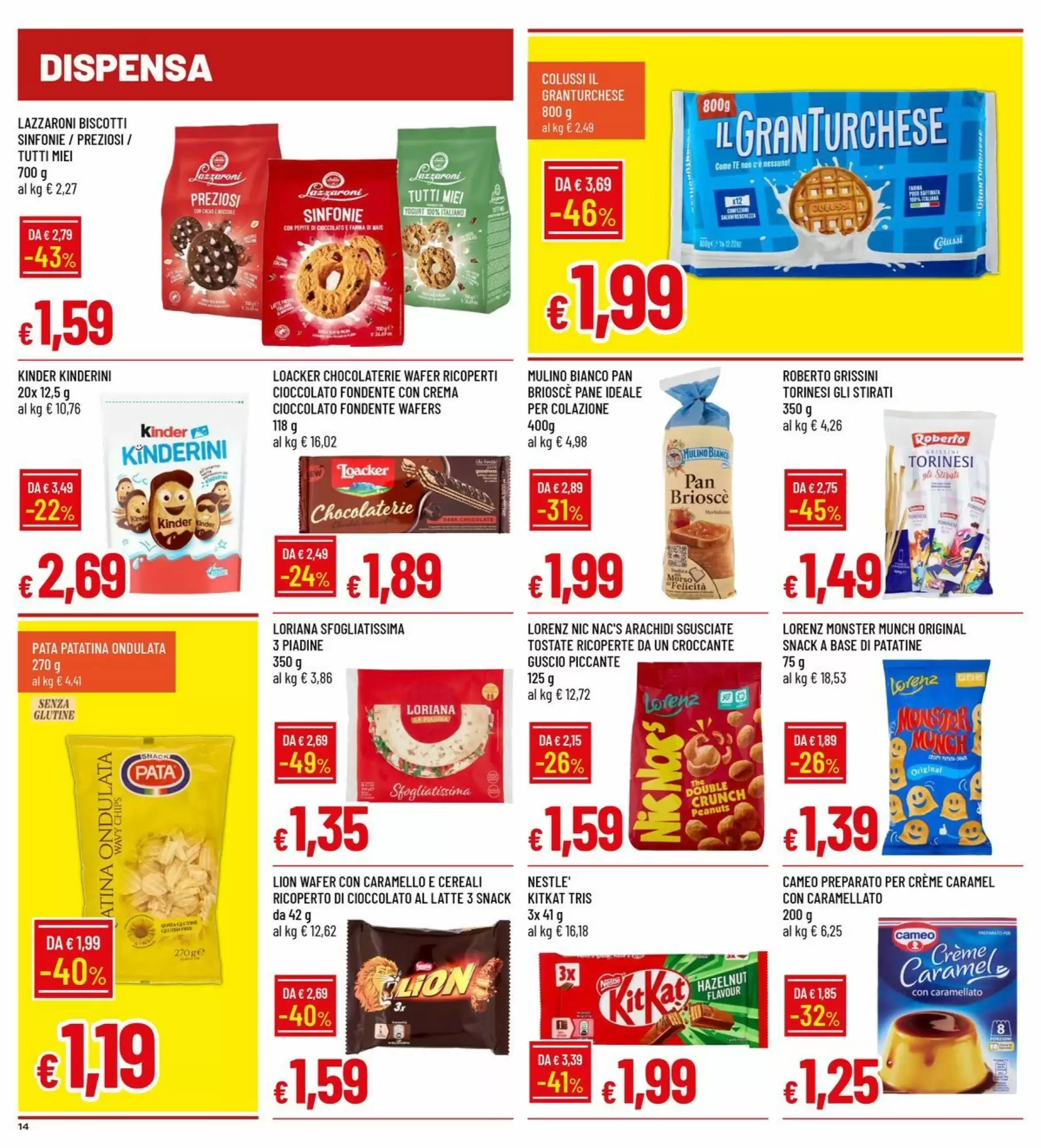Volantino promozionale Galassia  valide dal 19/10/2026 - Pagina 14.