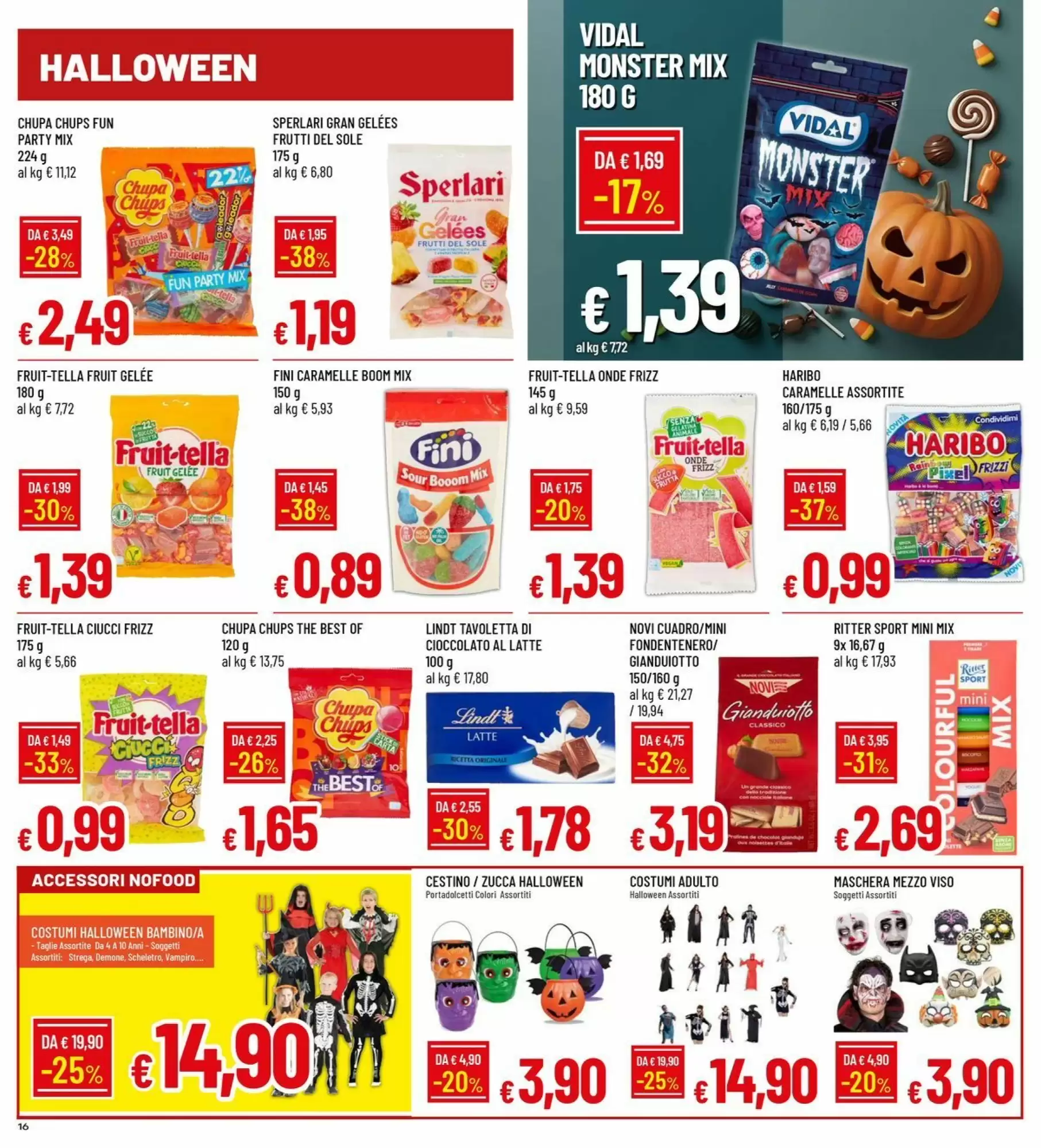 Volantino promozionale IperFamila  valide dal 19/10/2026 - Pagina 16.