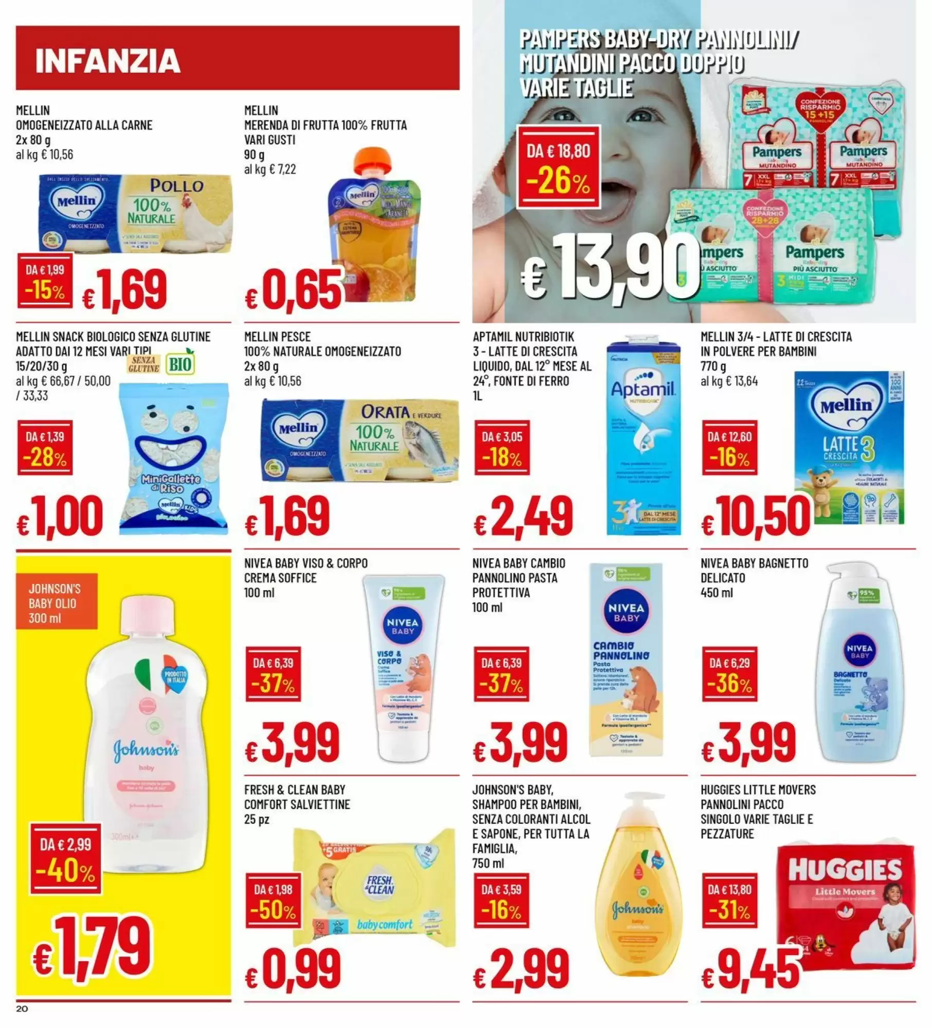 Volantino promozionale IperFamila  valide dal 19/10/2026 - Pagina 20.