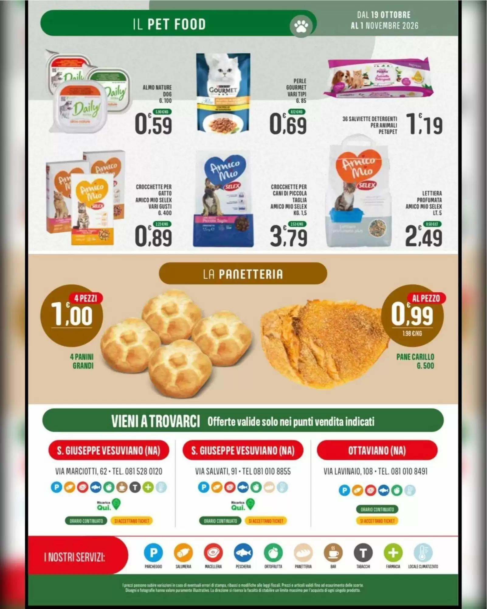 Volantino promozionale La Mimosa Supermercati  valide dal 19/10/2026 - Pagina 16.