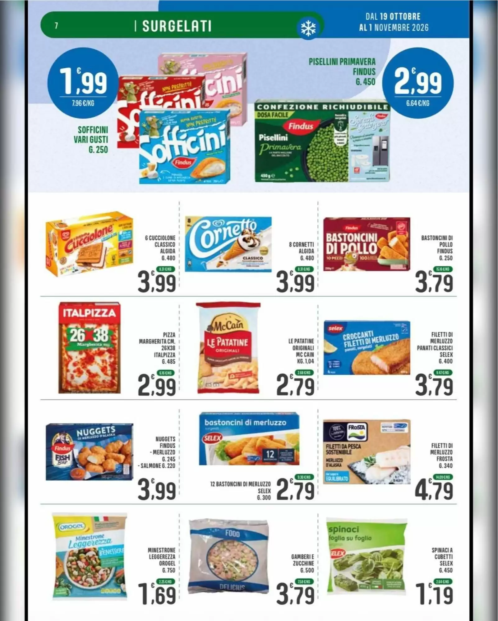 Volantino promozionale La Mimosa Supermercati  valide dal 19/10/2026 - Pagina 7.