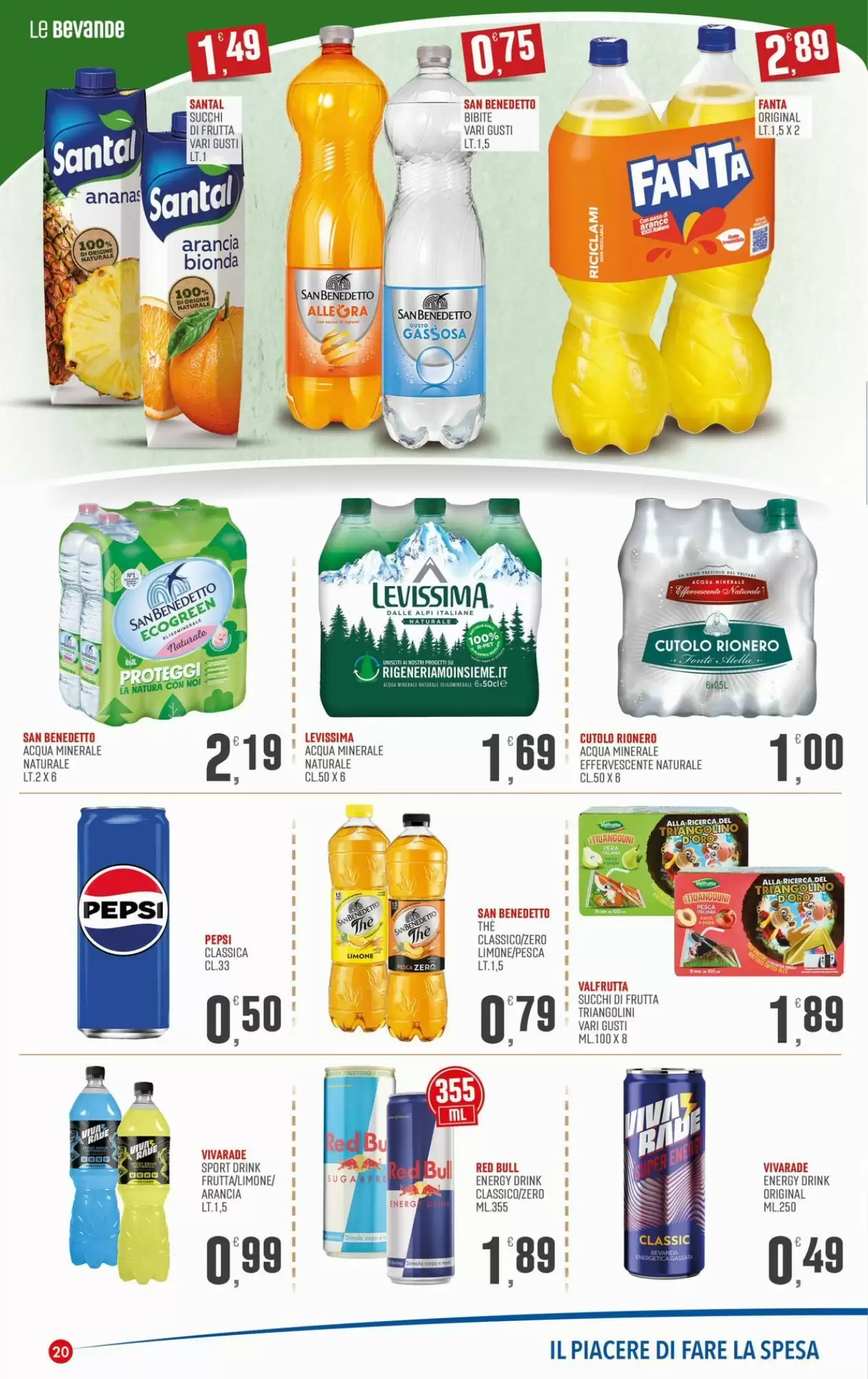 Volantino promozionale Marketpiù  valide dal 19/10/2026 - Pagina 20.