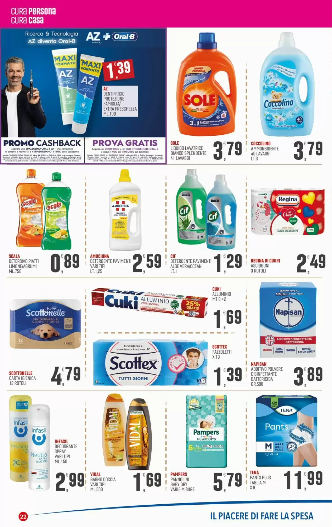 Volantino promozionale Marketpiù  valide dal 19/10/2026 - Pagina 22.