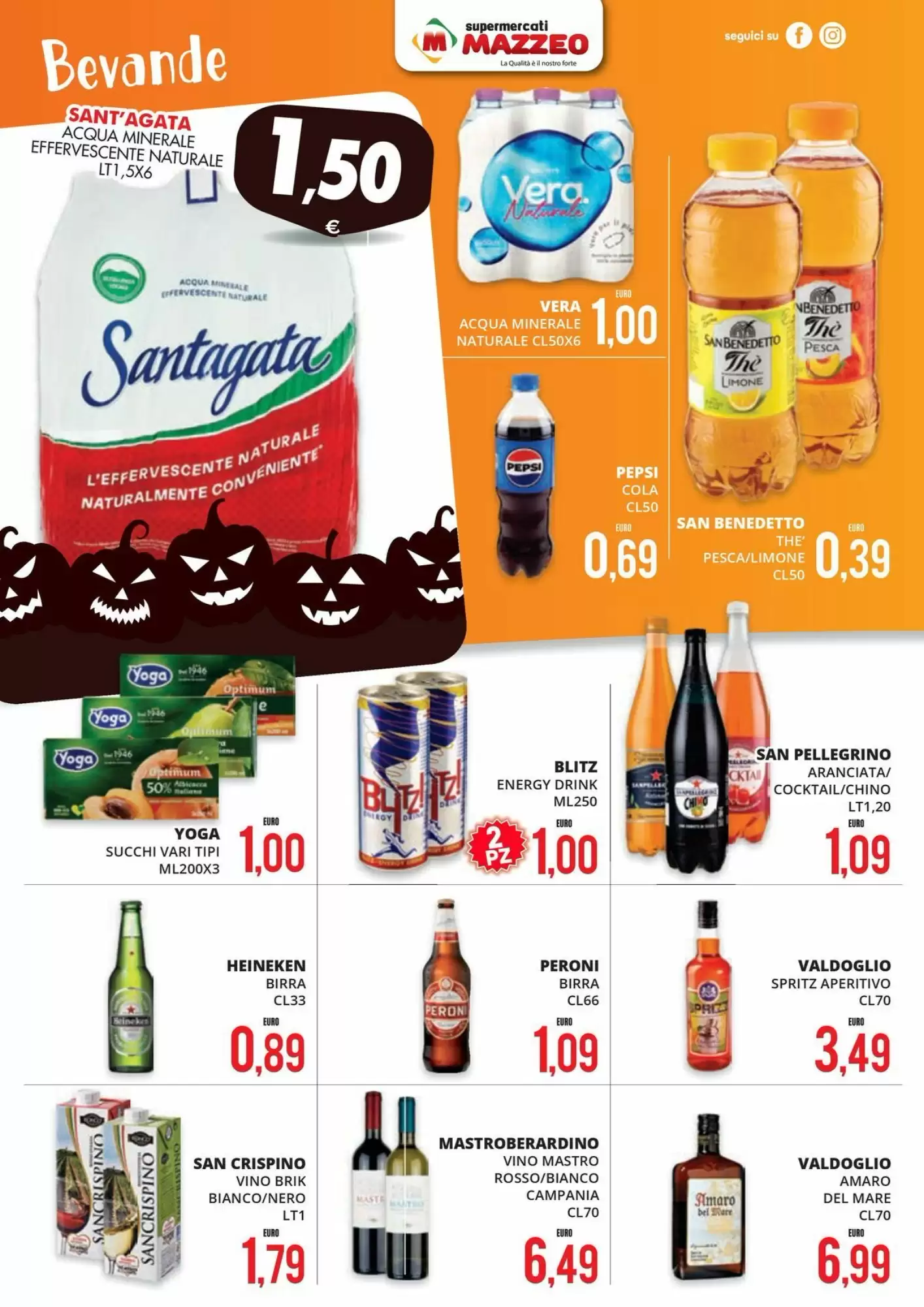 Volantino promozionale Mazzeo Supermercati  valide dal 19/10/2026 - Pagina 10.