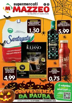 Volantino promozionale Mazzeo Supermercati  valide dal 19/10/2026
