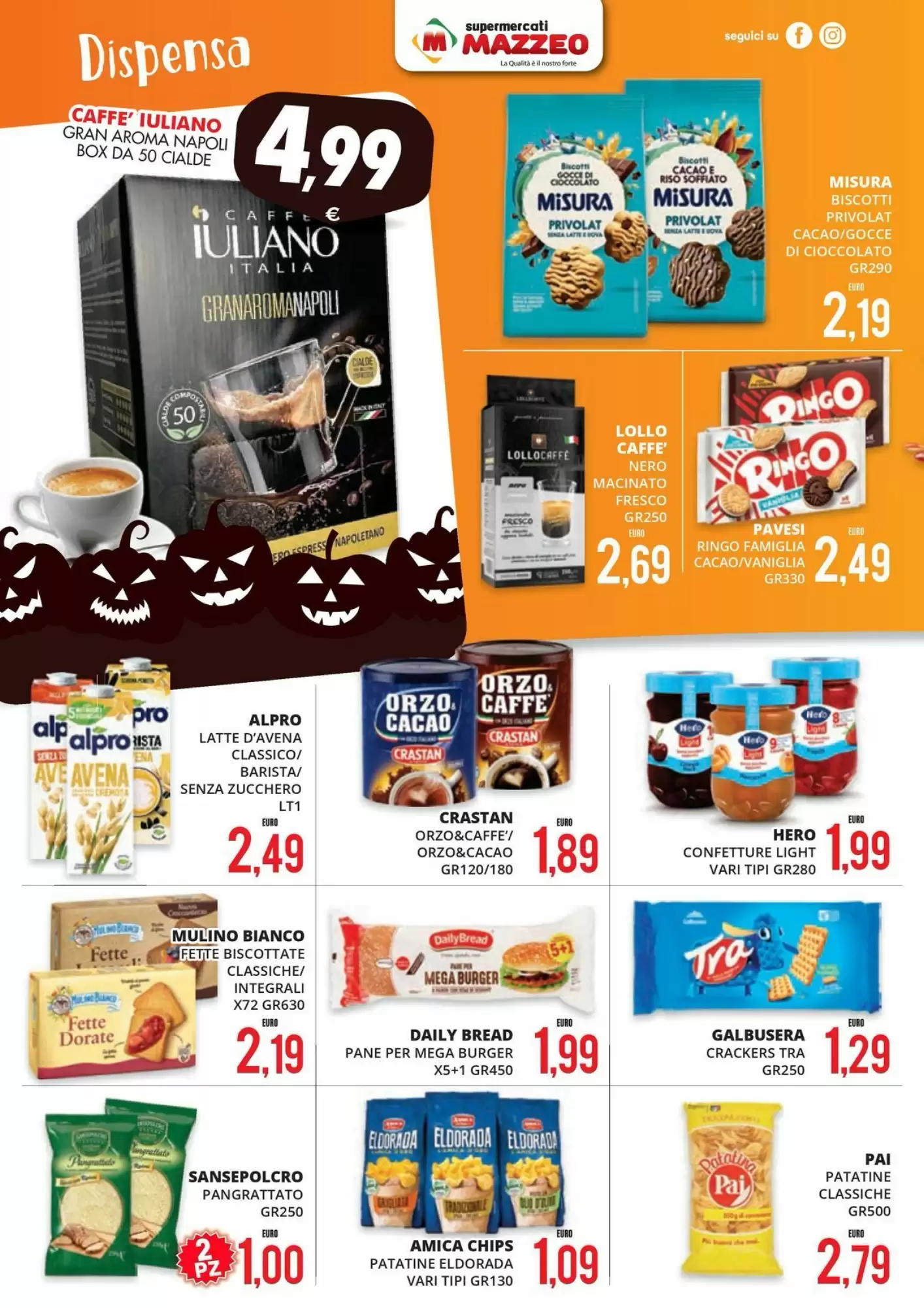 Volantino promozionale Mazzeo Supermercati  valide dal 19/10/2026 - Pagina 8.