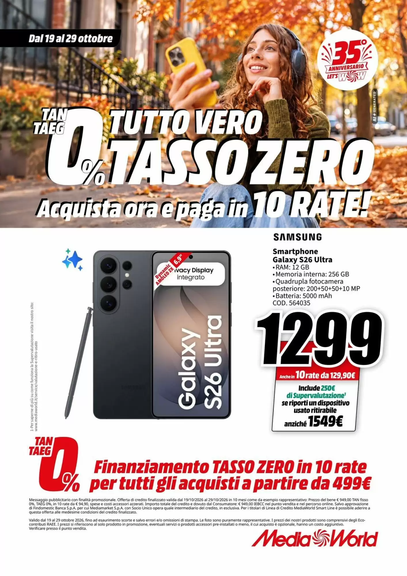 Volantino promozionale MediaWorld  valide dal 19/10/2026 - Pagina 11.