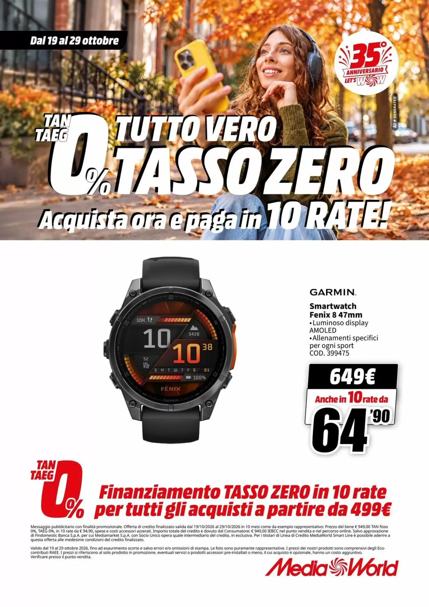 Volantino promozionale MediaWorld  valide dal 19/10/2026 - Pagina 13.