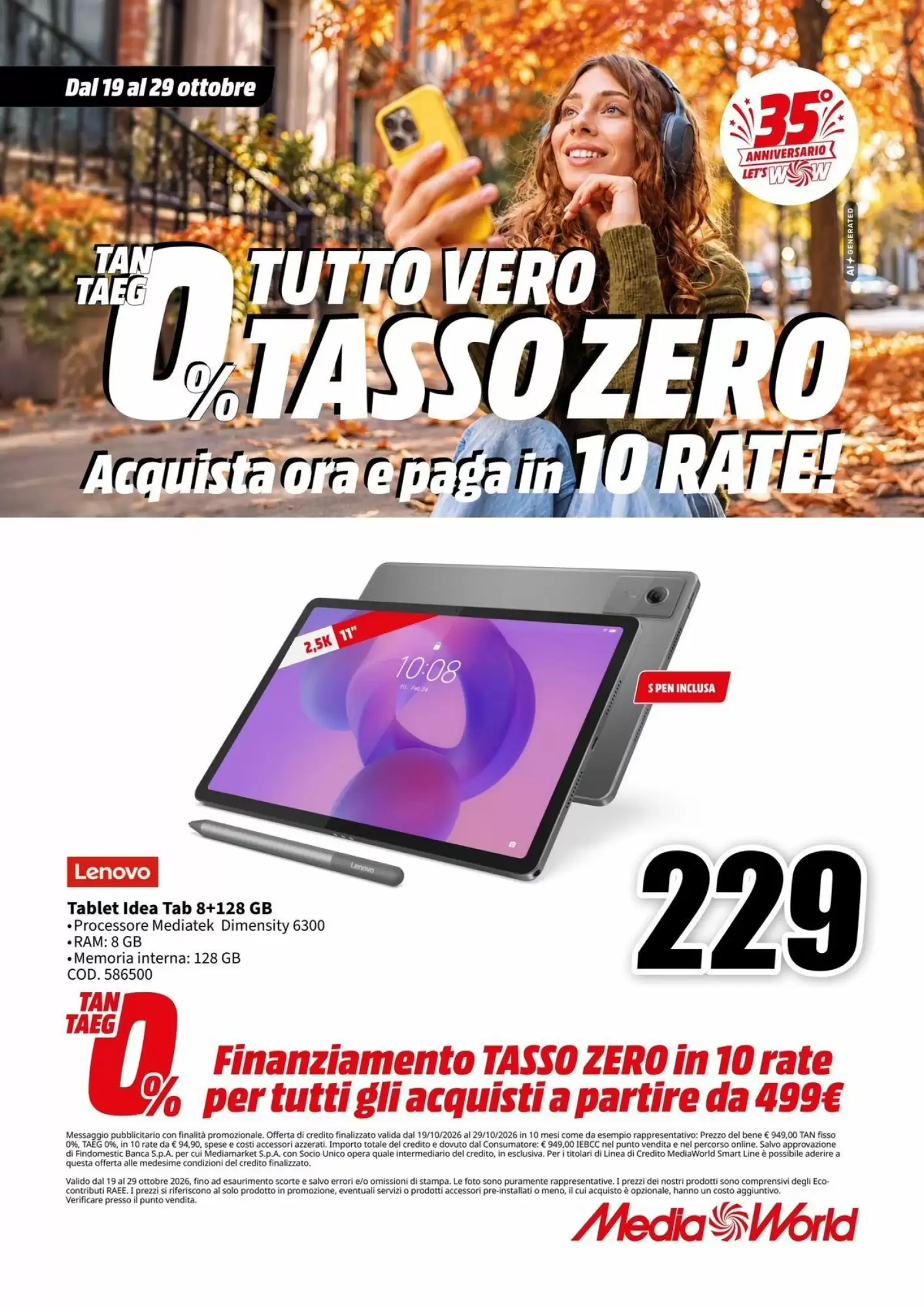 Volantino promozionale MediaWorld  valide dal 19/10/2026 - Pagina 16.