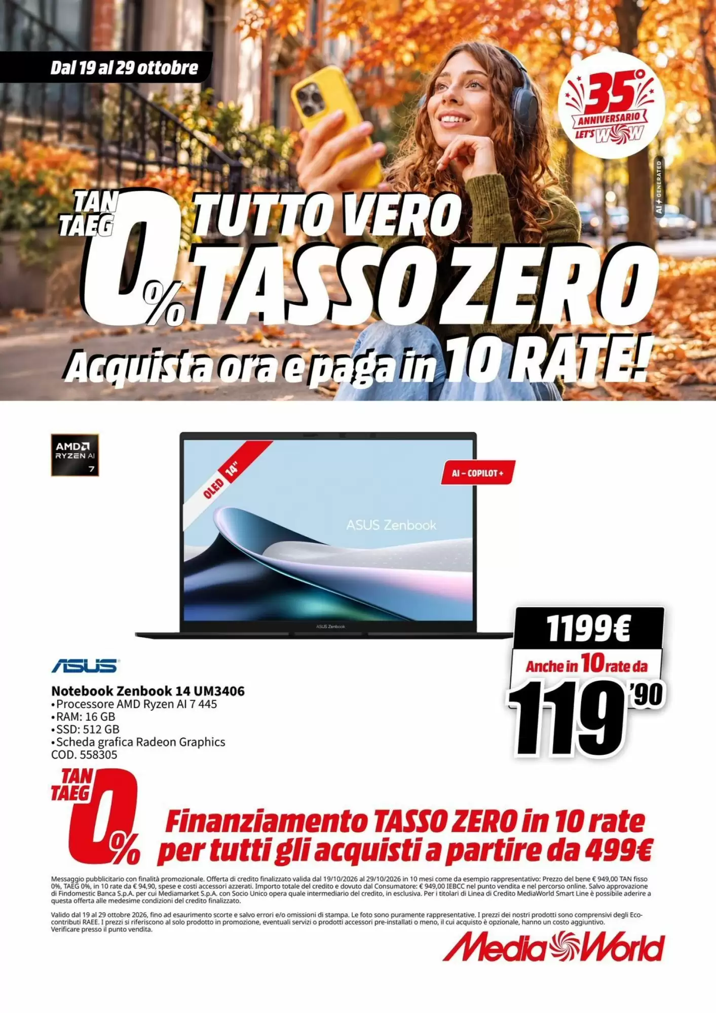 Volantino promozionale MediaWorld  valide dal 19/10/2026 - Pagina 21.