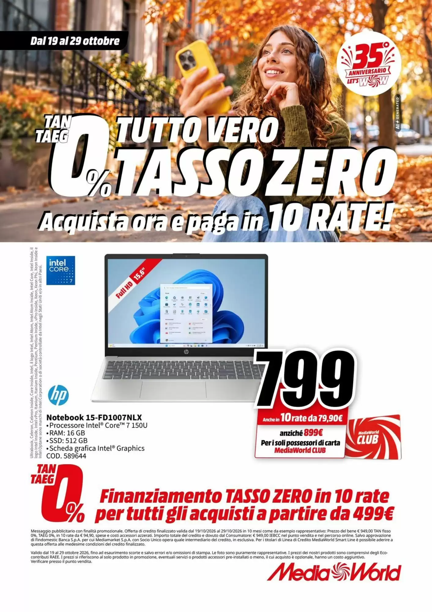 Volantino promozionale MediaWorld  valide dal 19/10/2026 - Pagina 27.