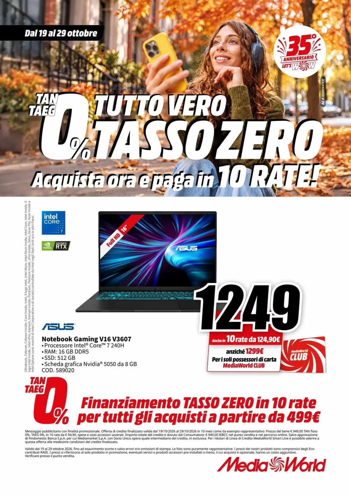 Volantino promozionale MediaWorld  valide dal 19/10/2026 - Pagina 28.