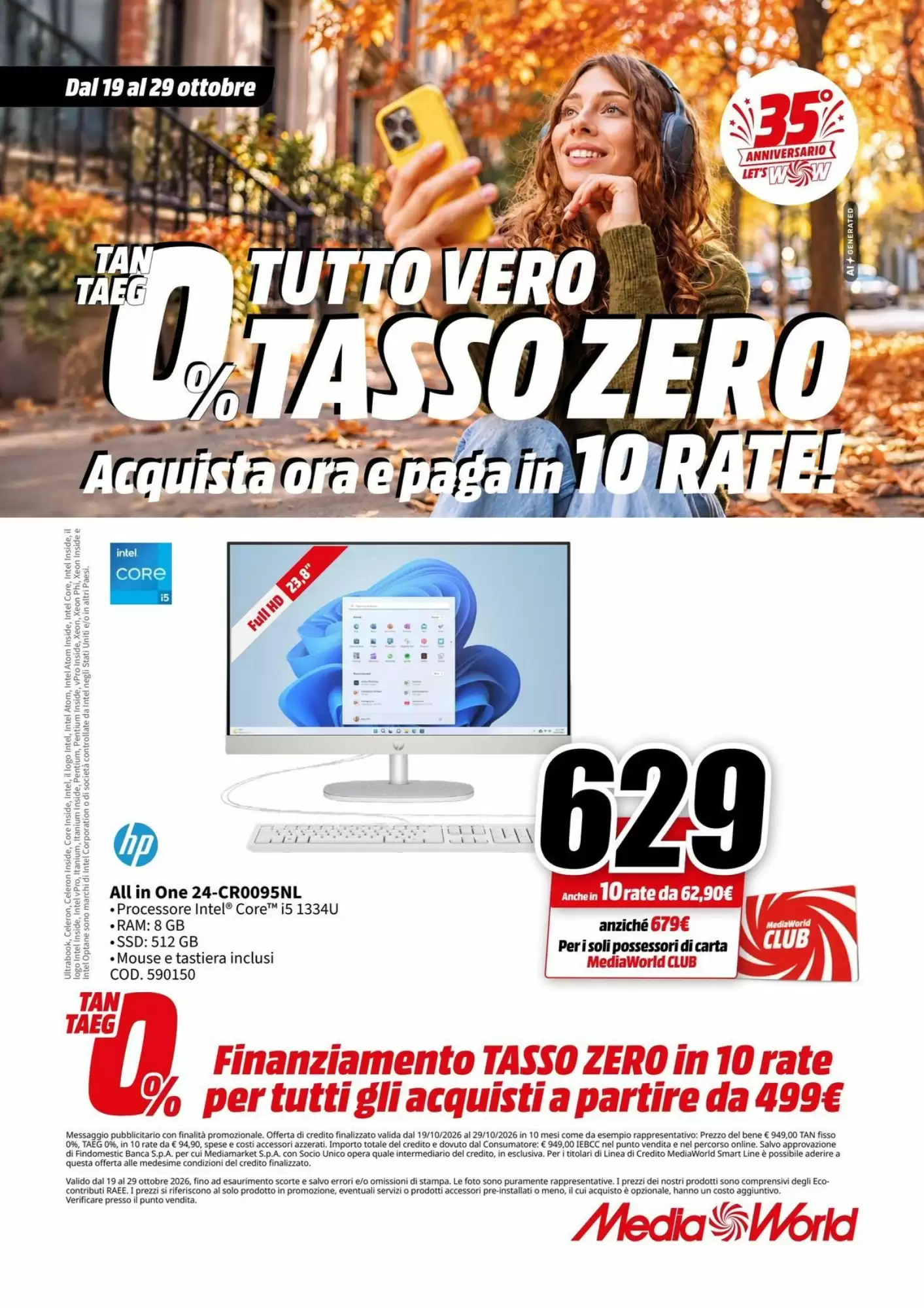 Volantino promozionale MediaWorld  valide dal 19/10/2026 - Pagina 29.