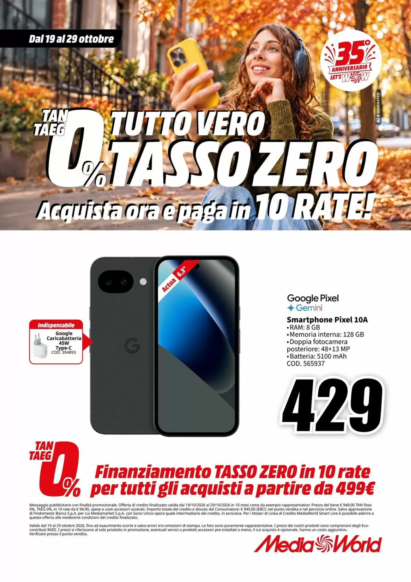 Volantino promozionale MediaWorld  valide dal 19/10/2026 - Pagina 3.