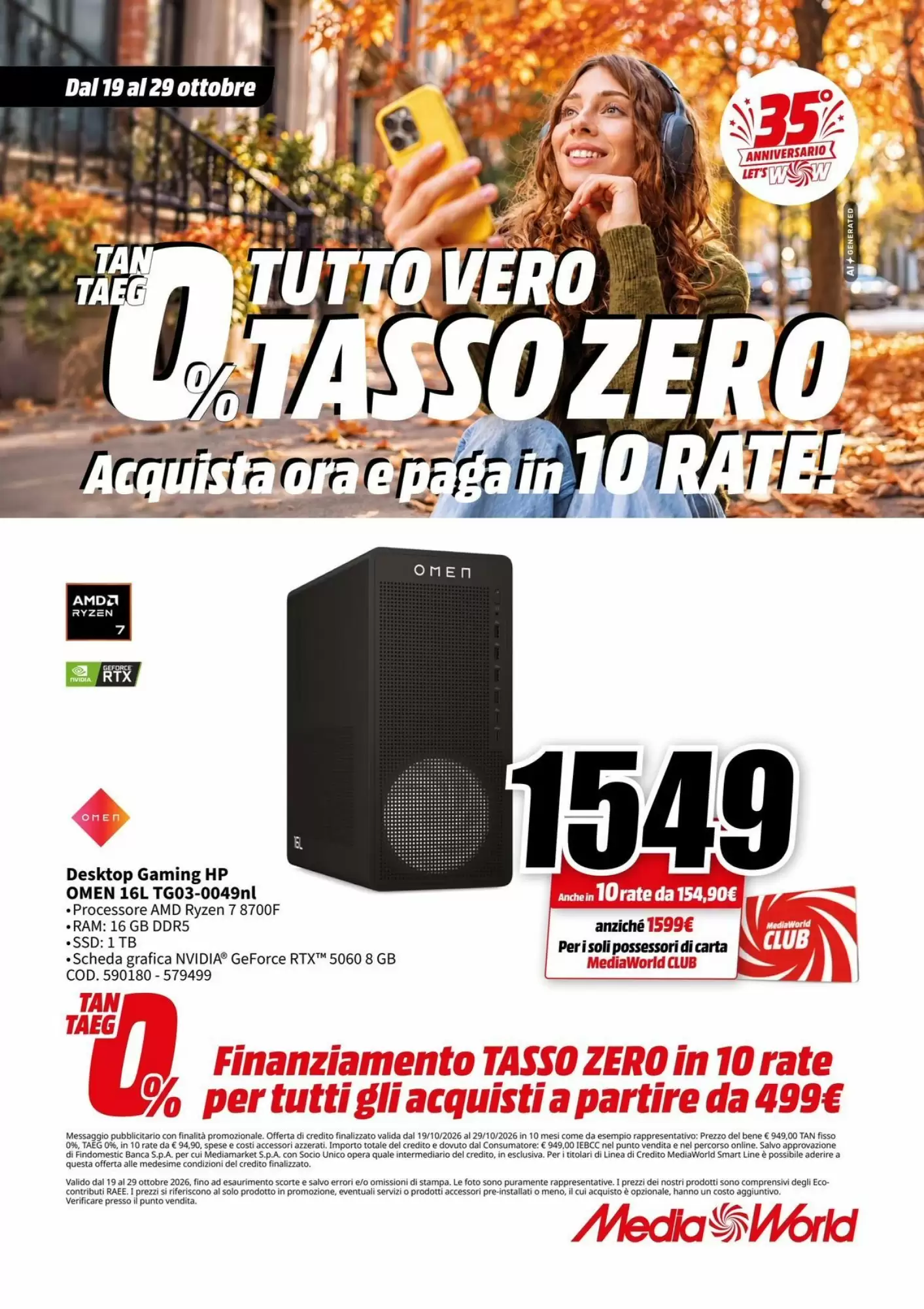Volantino promozionale MediaWorld  valide dal 19/10/2026 - Pagina 30.