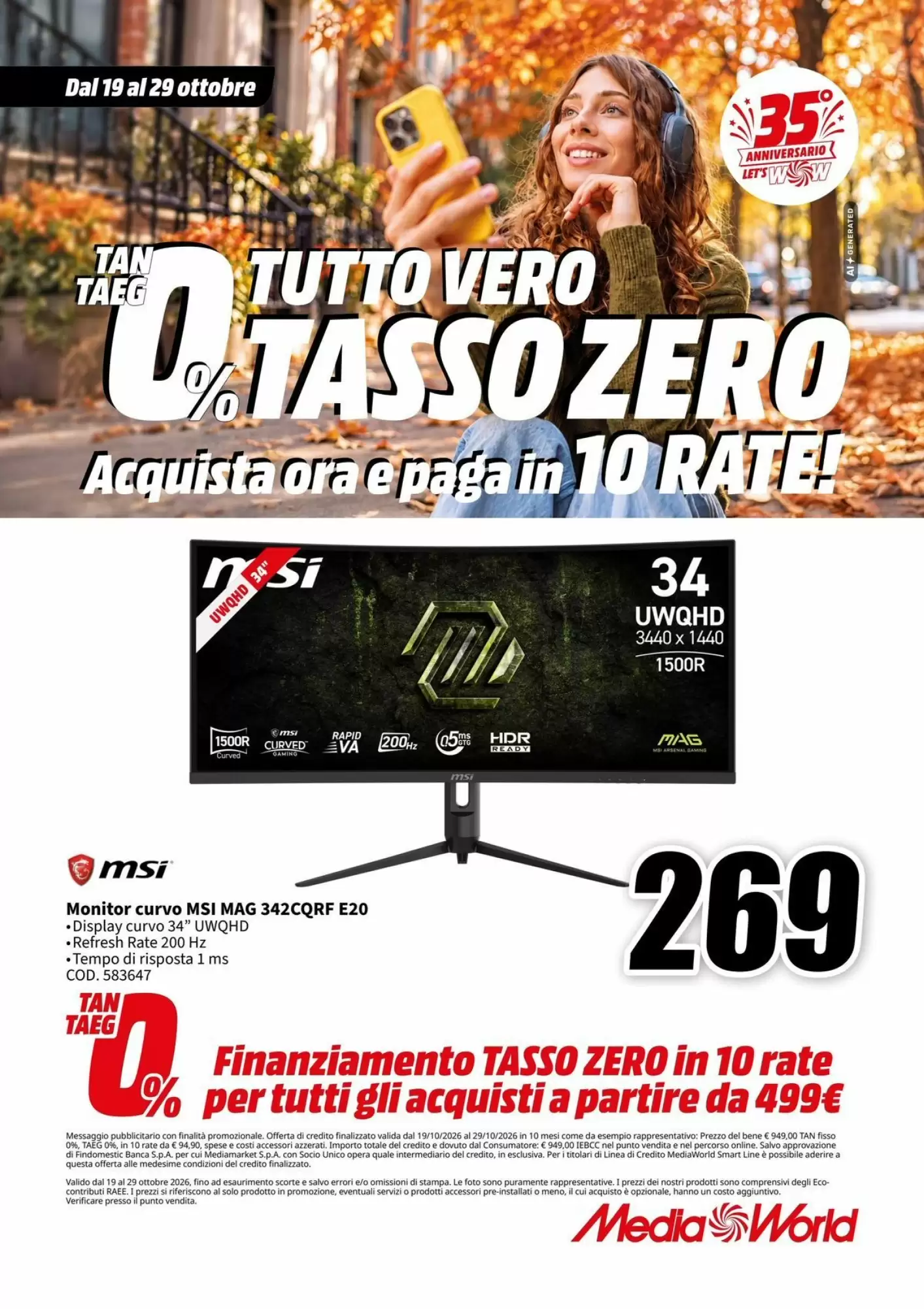 Volantino promozionale MediaWorld  valide dal 19/10/2026 - Pagina 32.