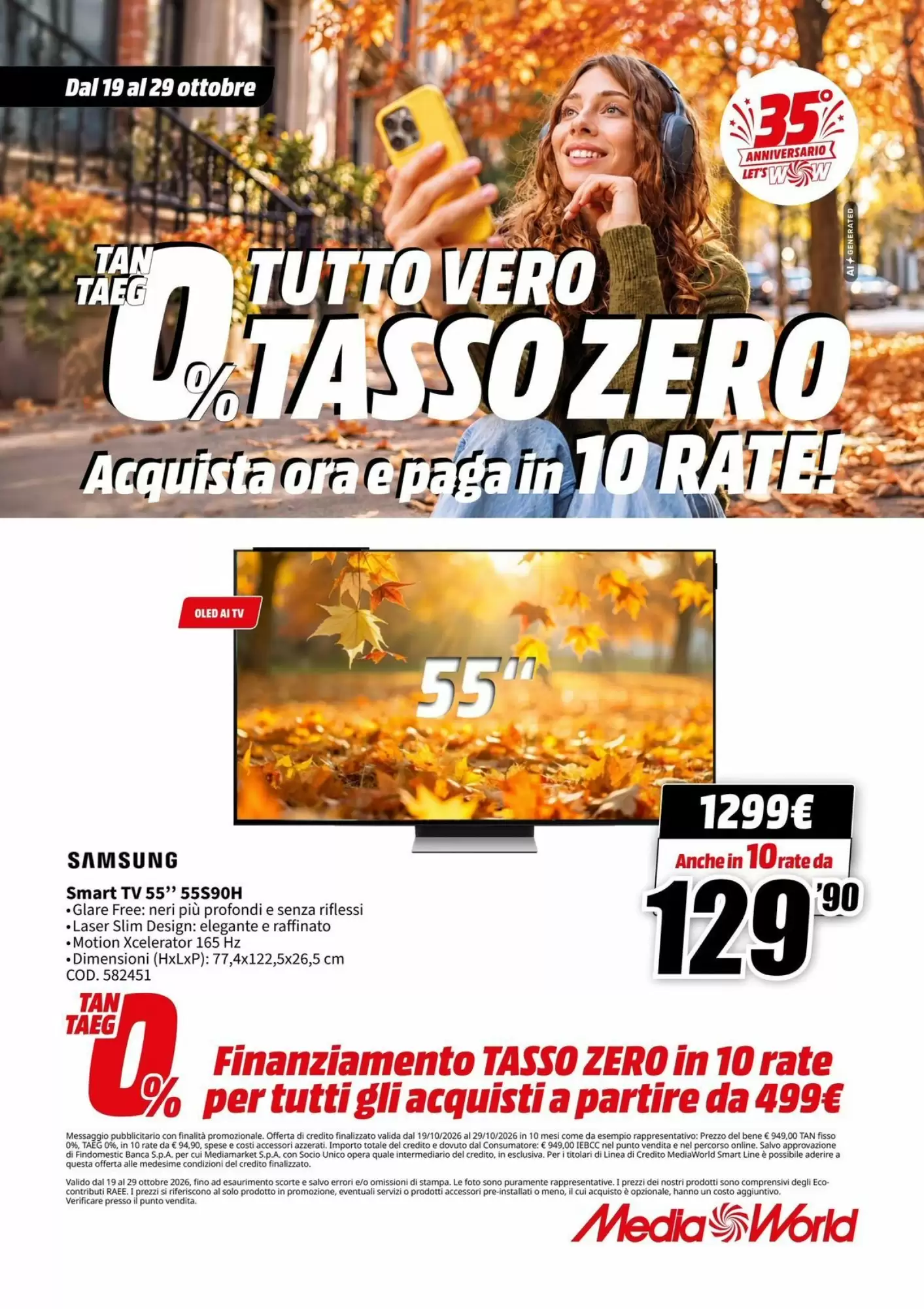 Volantino promozionale MediaWorld  valide dal 19/10/2026 - Pagina 36.