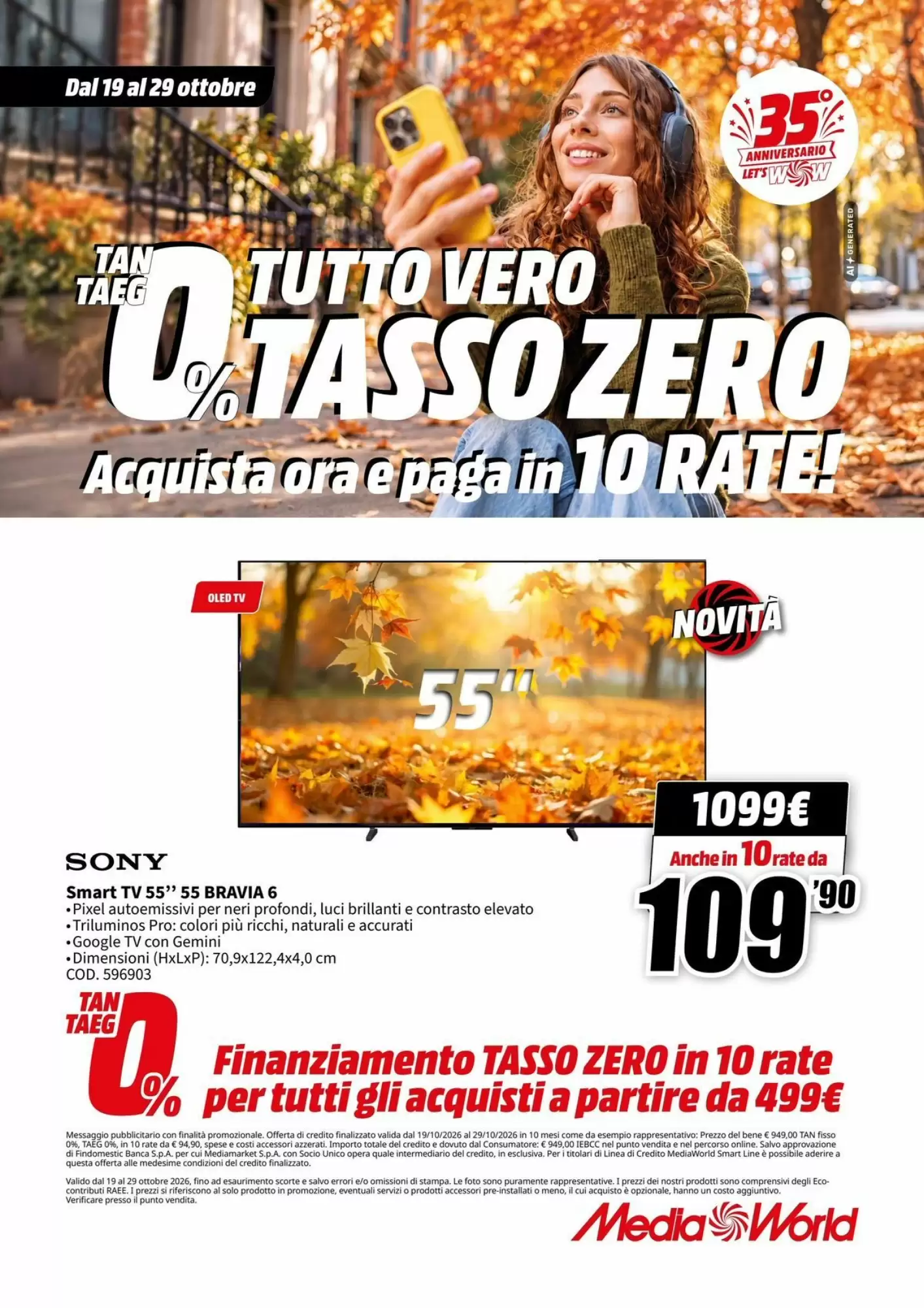 Volantino promozionale MediaWorld  valide dal 19/10/2026 - Pagina 37.