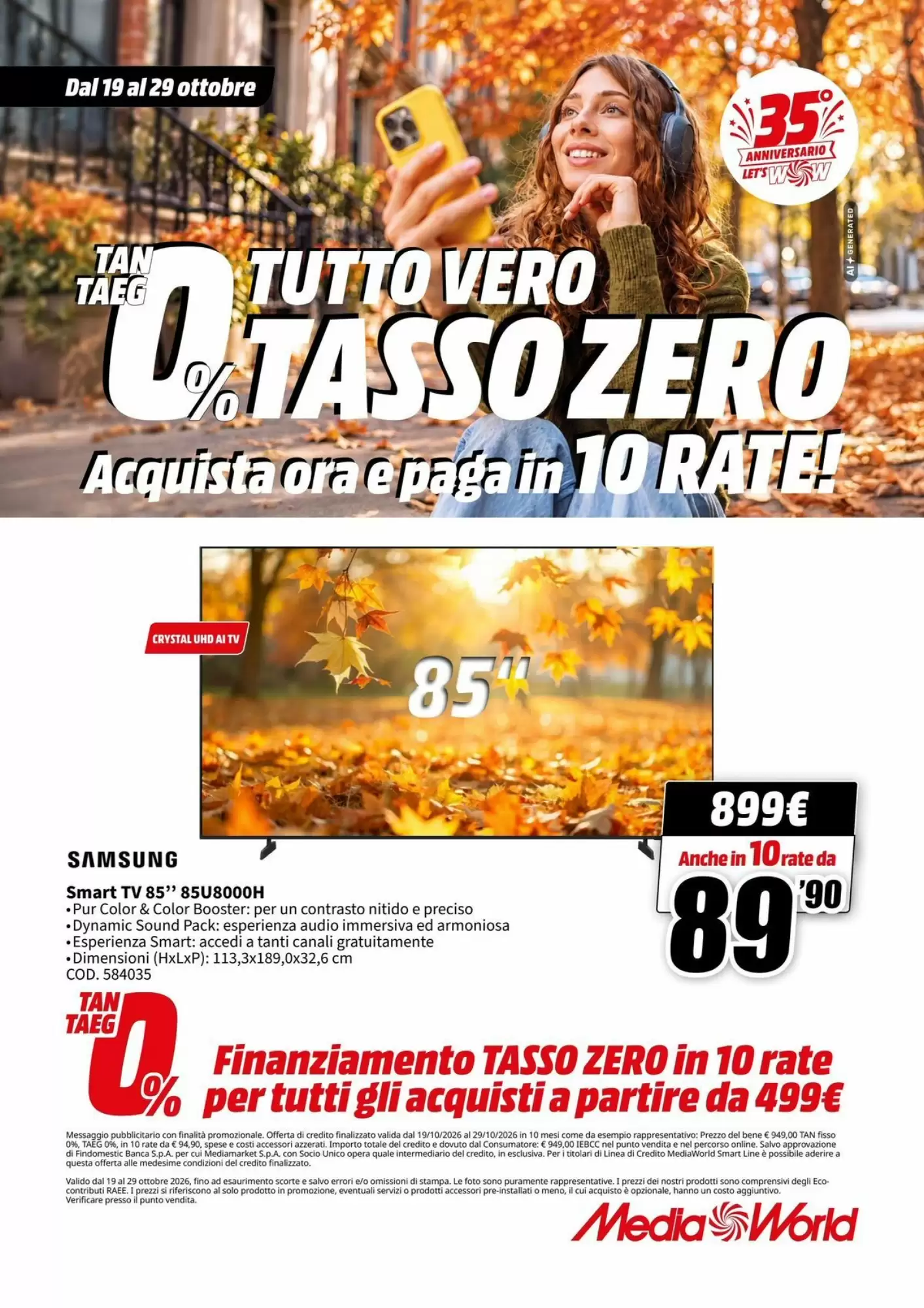 Volantino promozionale MediaWorld  valide dal 19/10/2026 - Pagina 41.