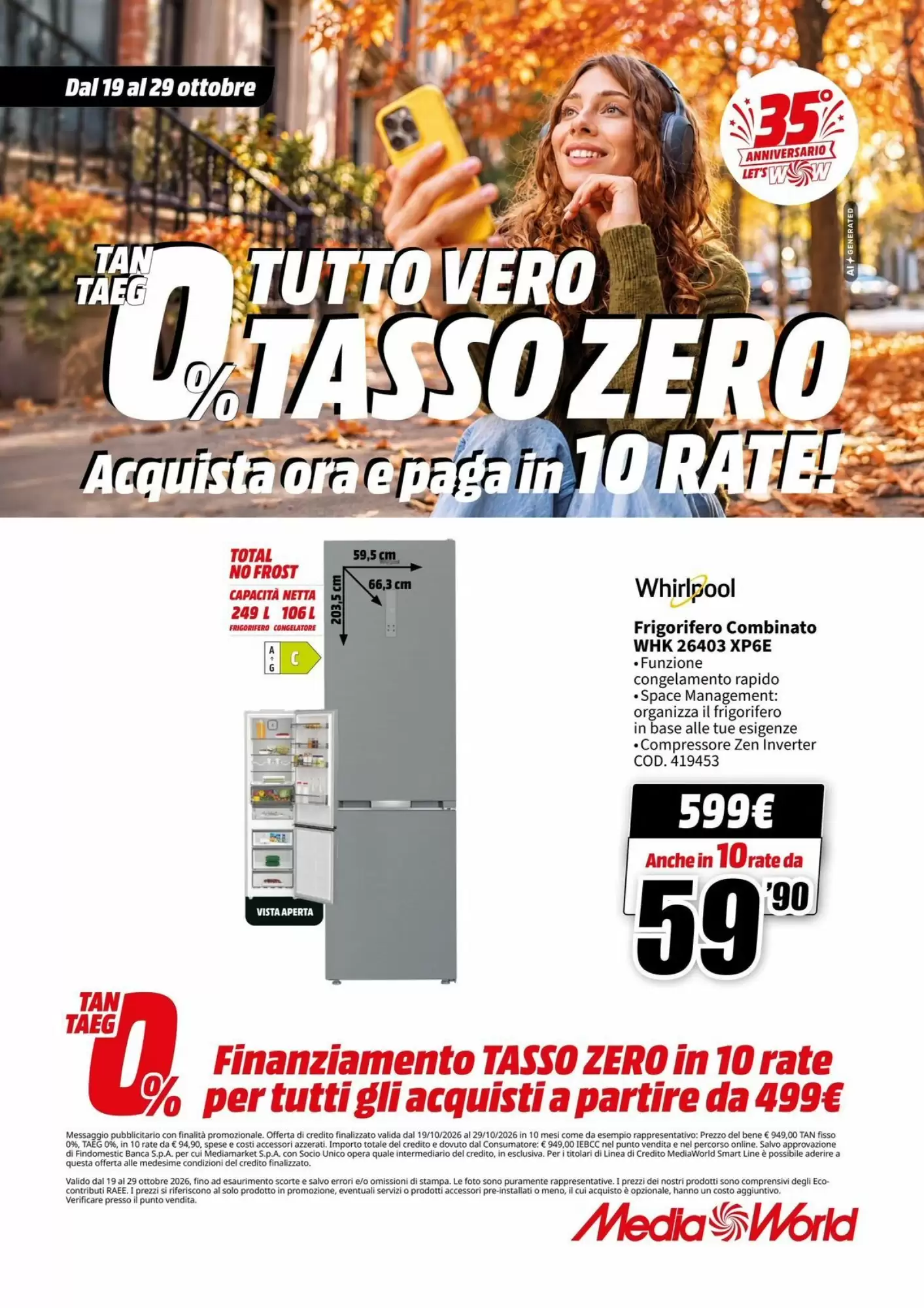 Volantino promozionale MediaWorld  valide dal 19/10/2026 - Pagina 51.
